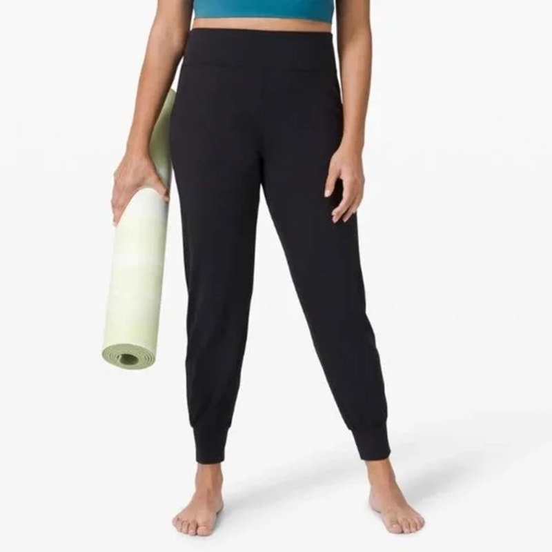 Lululemon Align Pull On High Waisted Jogger Pants 28" Black 0