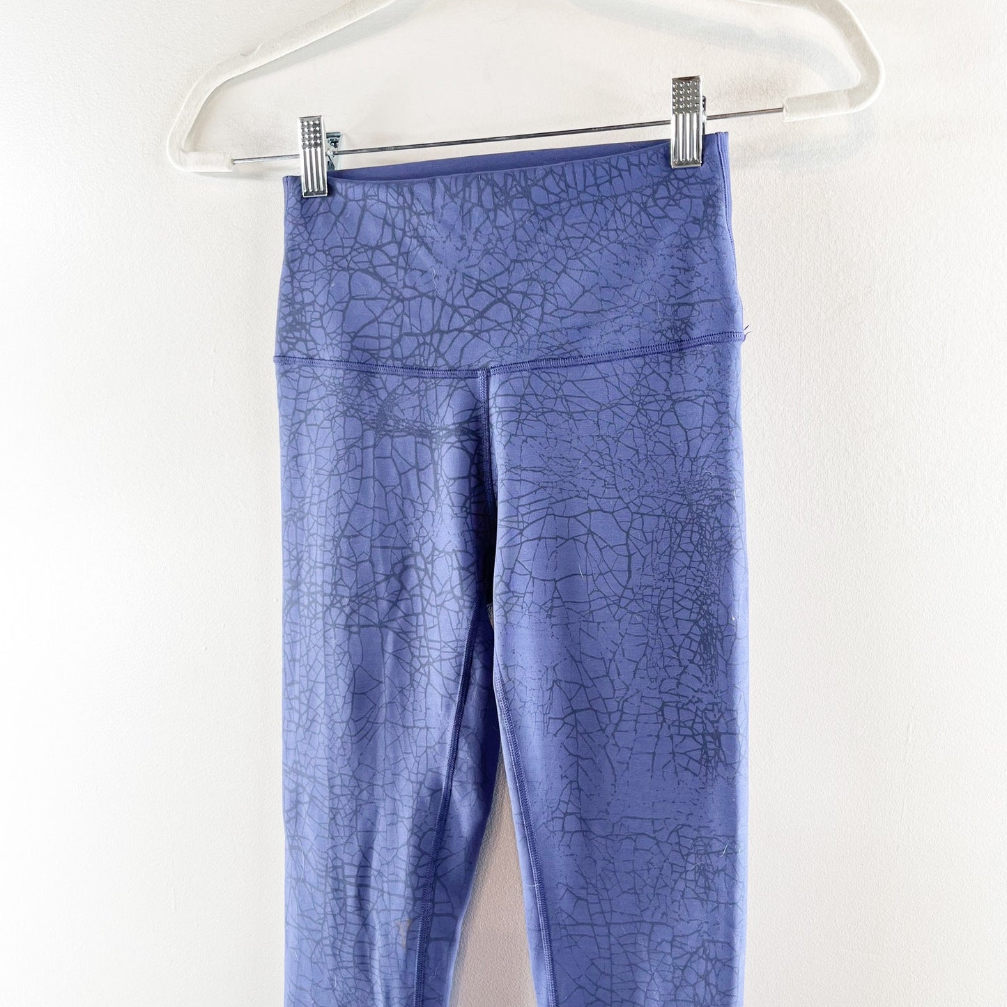 Lululemon Wunder Train High-Rise Tight 25" Thread Dye Night Sea Black Blue 4