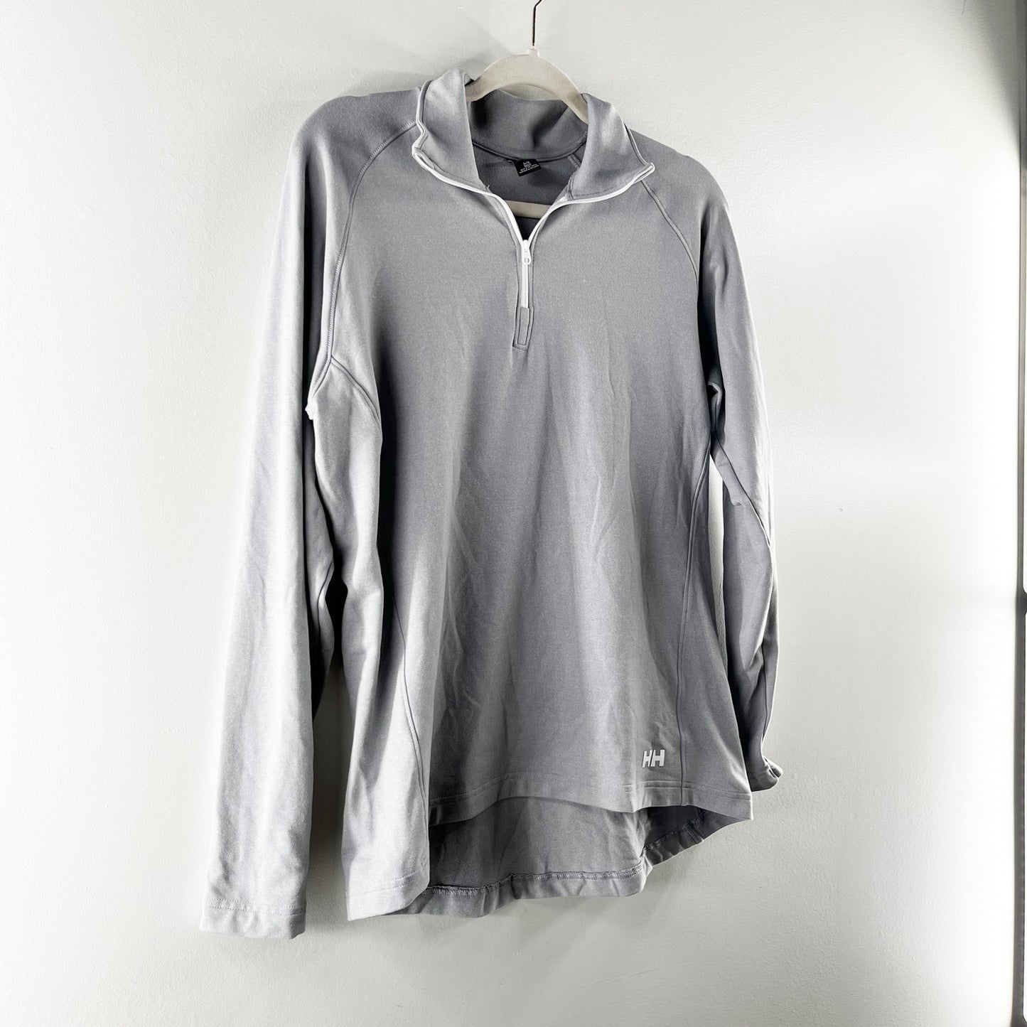 Helly Hansen Verglas Ultra Soft Long Sleeve 1/2 Zip Fleece Top Mellow Grey Large
