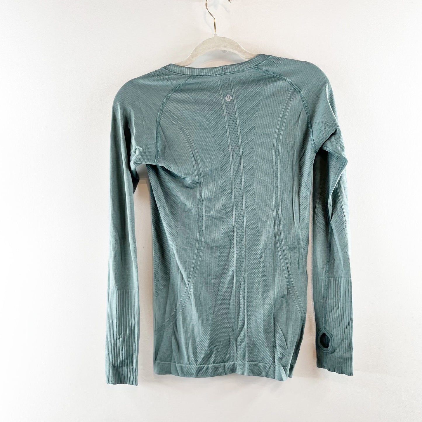 Lululemon Swiftly Tech Long Sleeve Crew T-Shirt Tidewater Teal Green 6