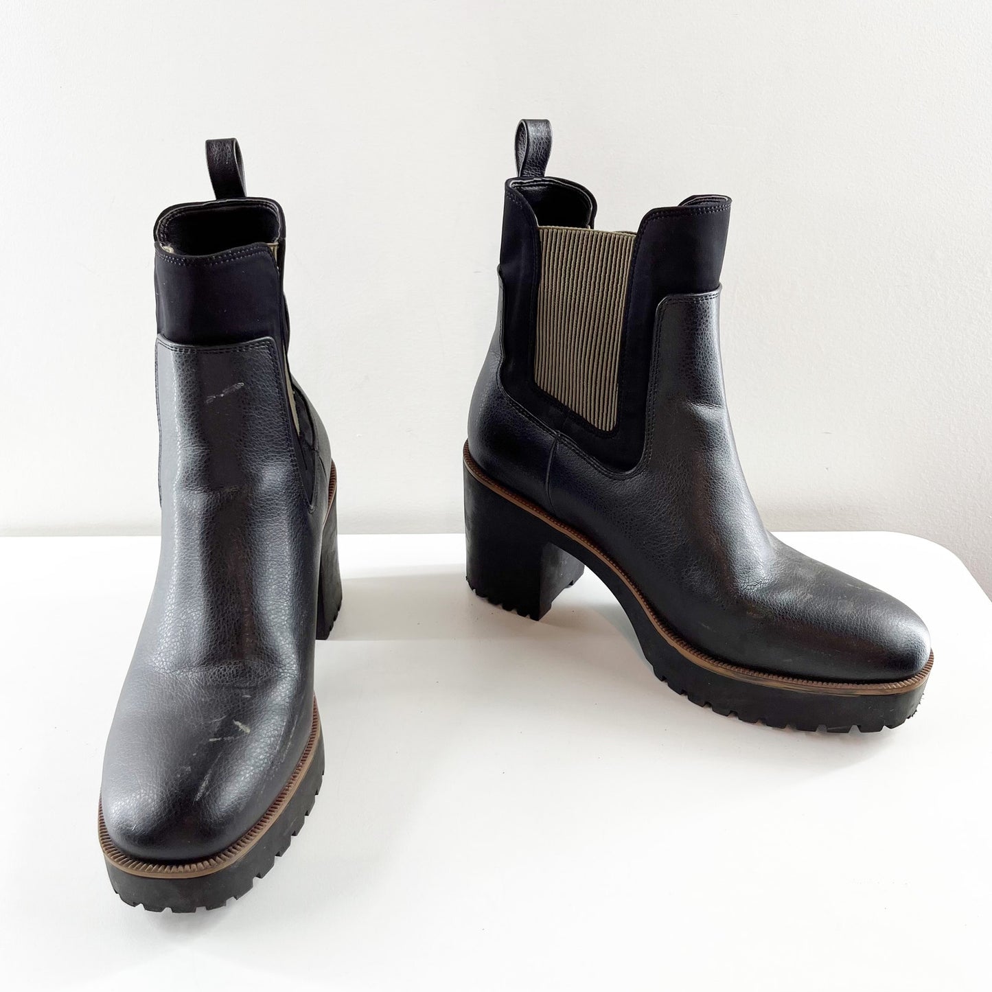 Chinese Laundry Good Day Chelsea Sock Booties Boots Black 9.5