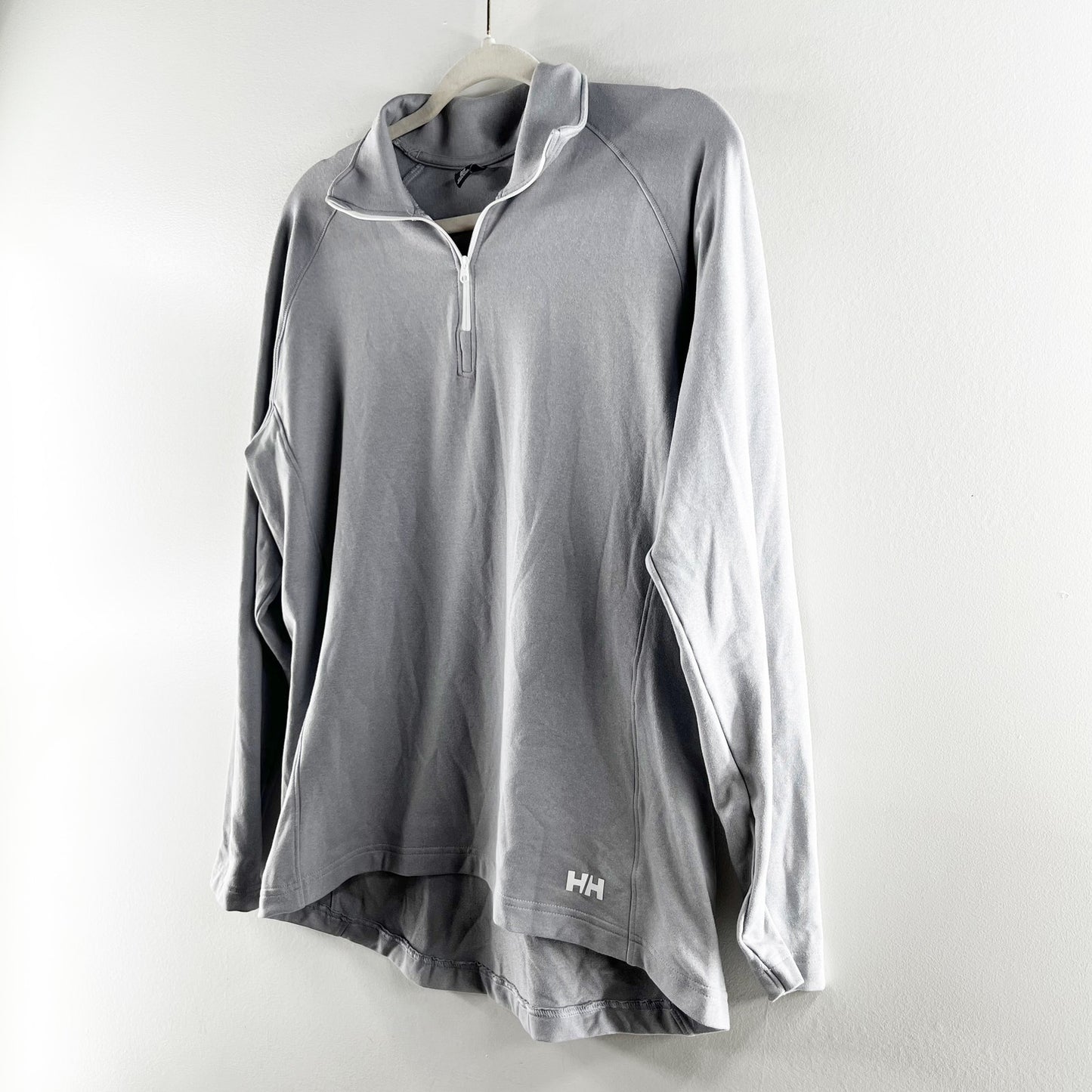 Helly Hansen Verglas Ultra Soft Long Sleeve 1/2 Zip Fleece Top Mellow Grey Large