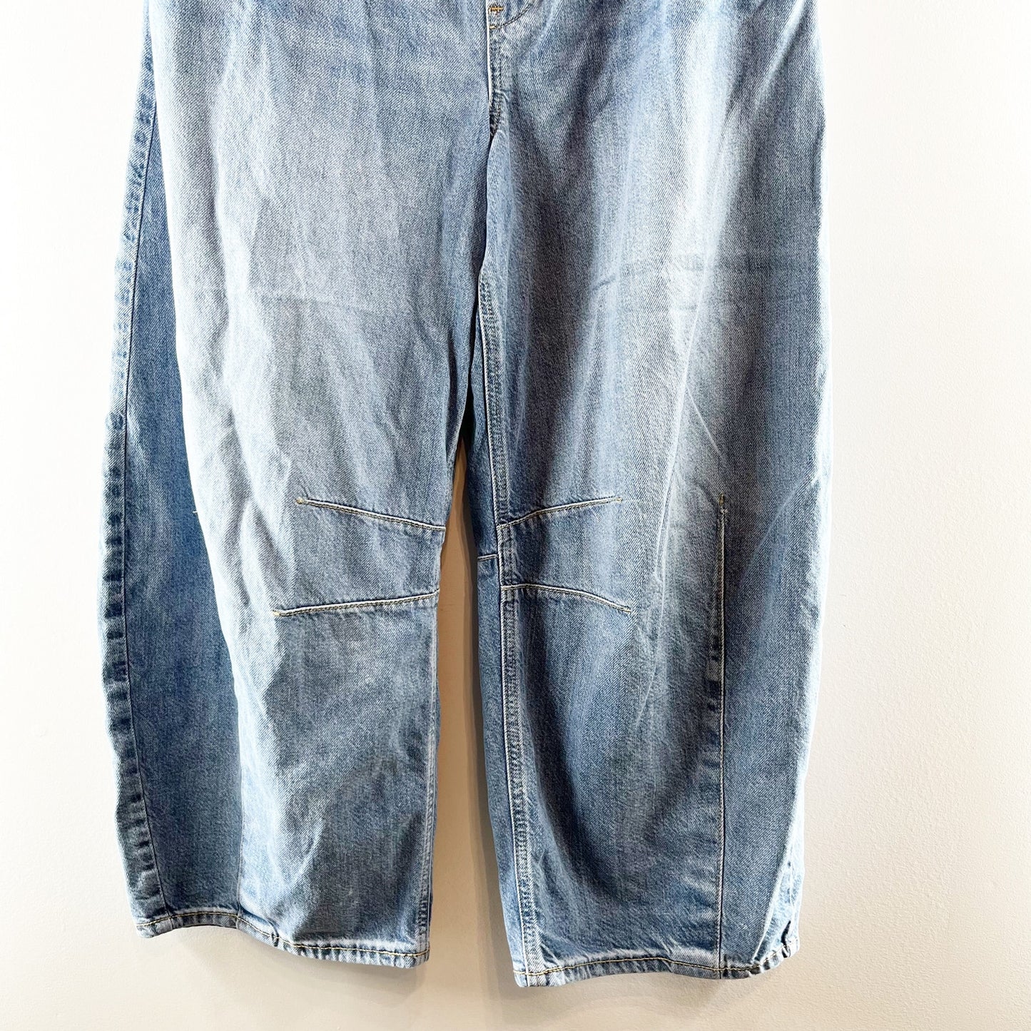 GAP Mid Rise Ultrasoft Easy Horseshoe Jeans Blue Large