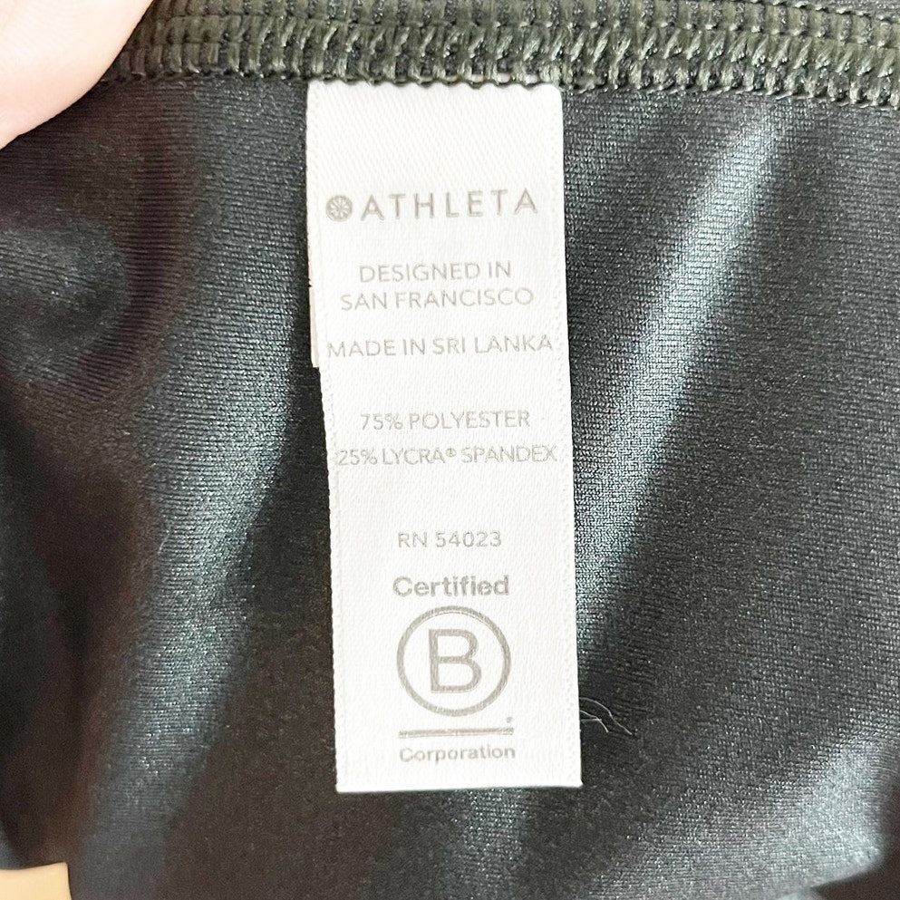 Athleta Elation Ultra High Rise Leggings in Shimmer Black Small