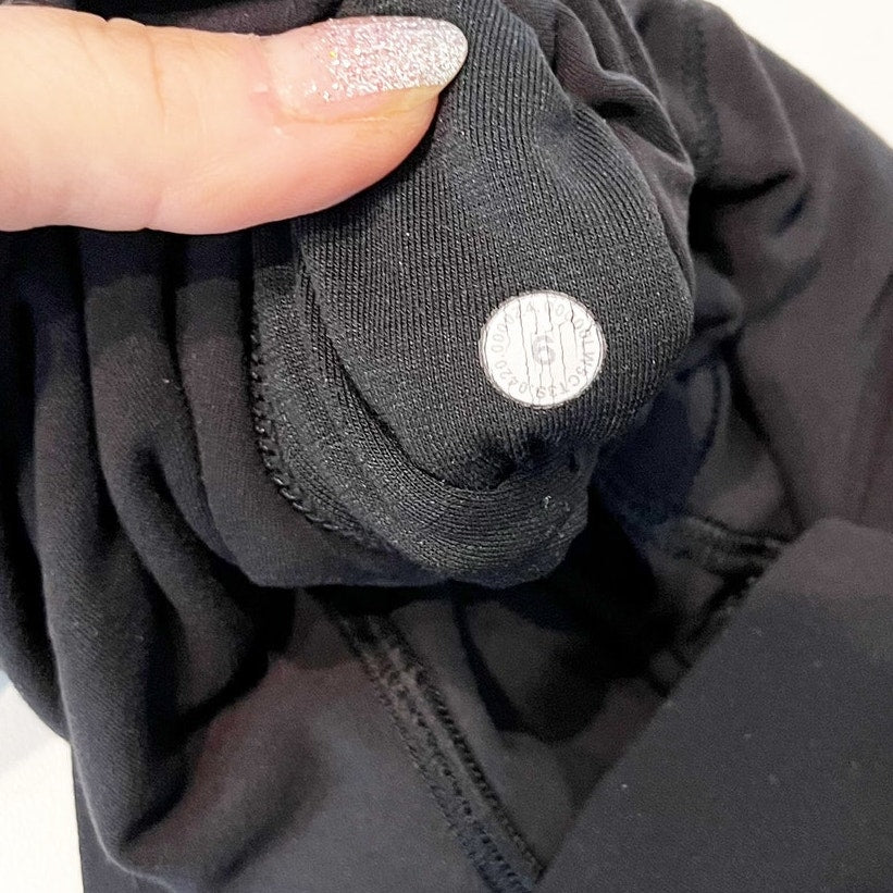 Lululemon High Rise Align Crop Leggings 23" Black 6