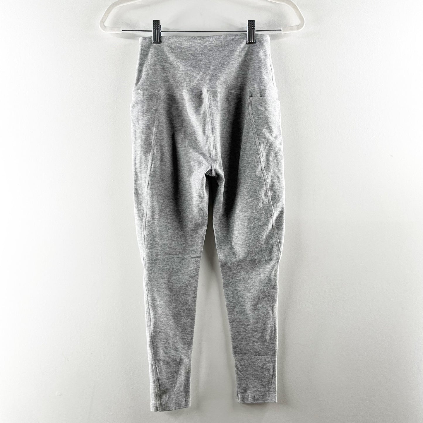 Beyond Yoga X Peloton High Rise Spacedye Side Pocket Leggings Gray Medium