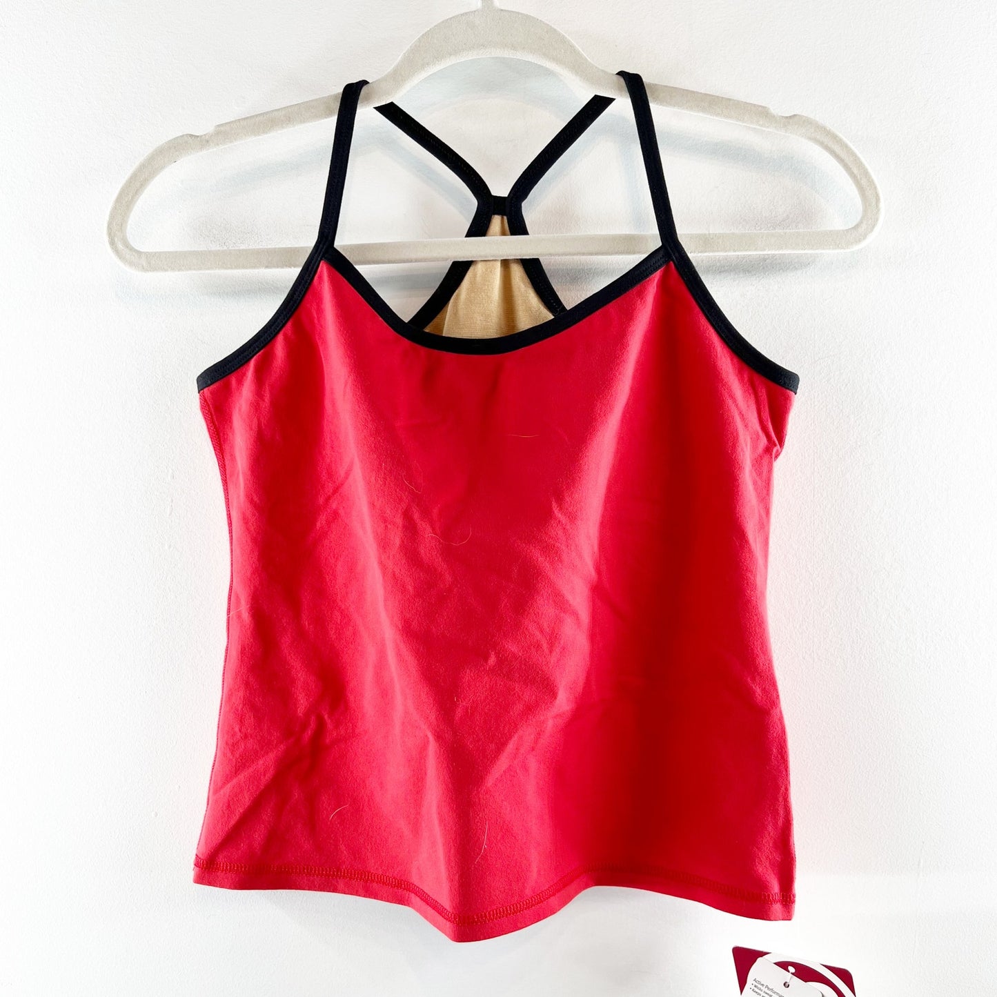 Lululemon Power Y Tank Top Red Black 8