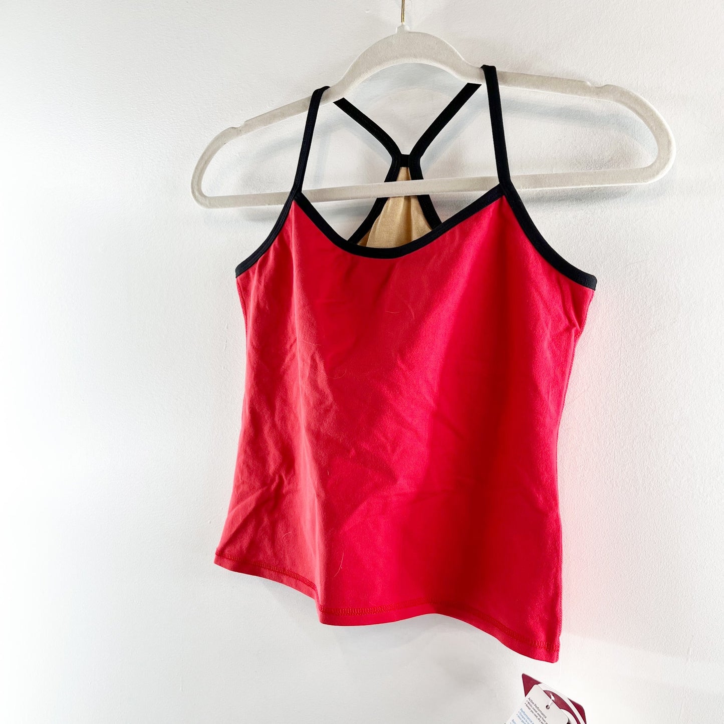 Lululemon Power Y Tank Top Red Black 8