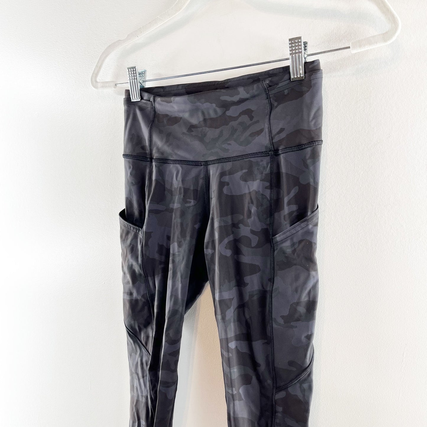 Lululemon Fast and Free Tight II 25" Nulux Heritage 365 Camo Deep Coal Multi 4