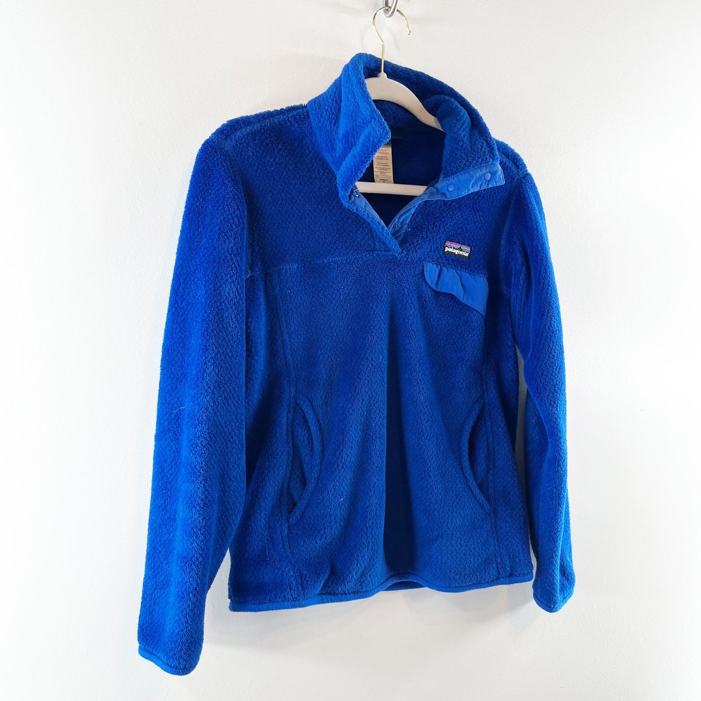 Patagonia Re-Toot Snap T Pullover Fleece Jacket Cobalt Blue XS
