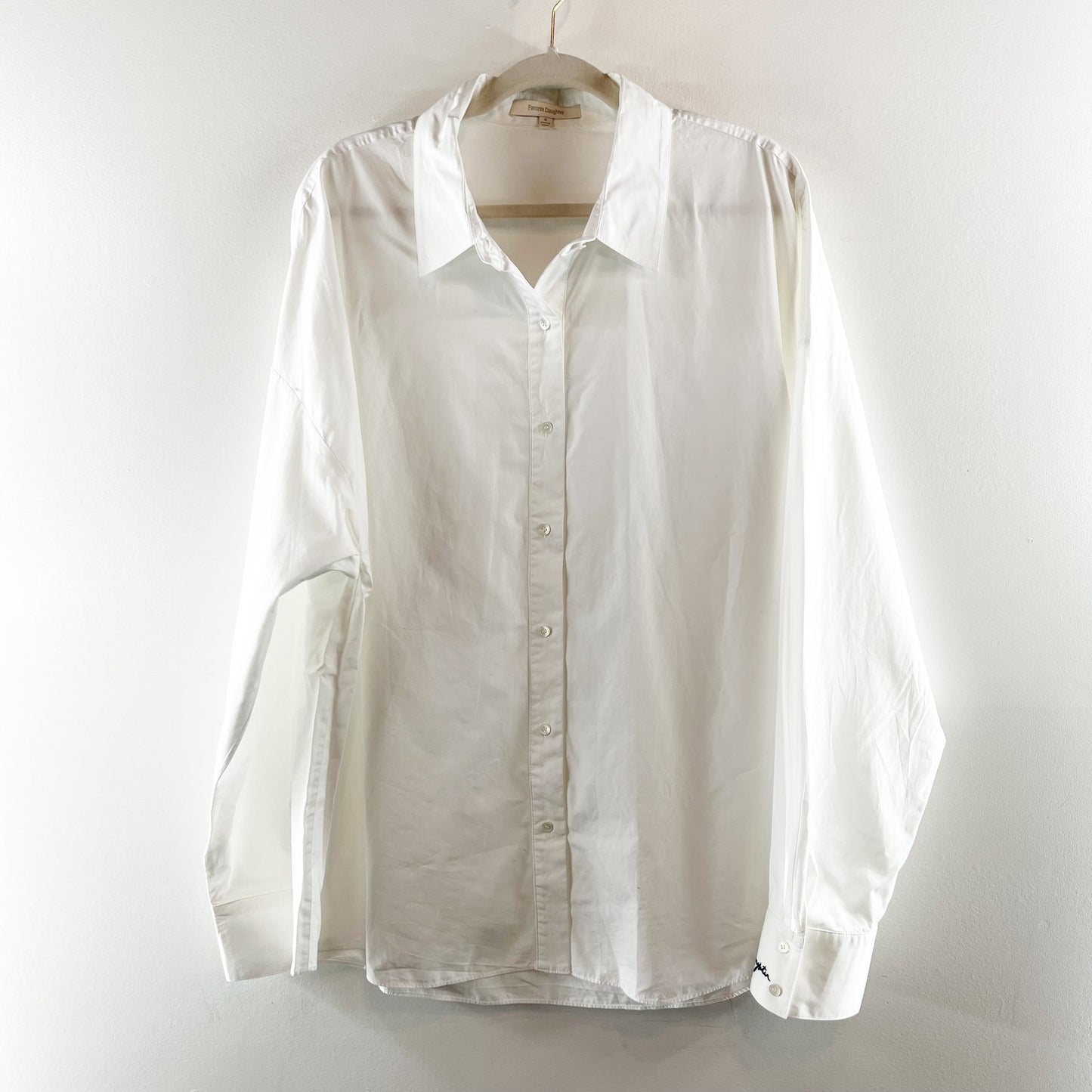 Favorite Daughter The Doors Always Open Ex Boyfriend Button Up Shirt White XL