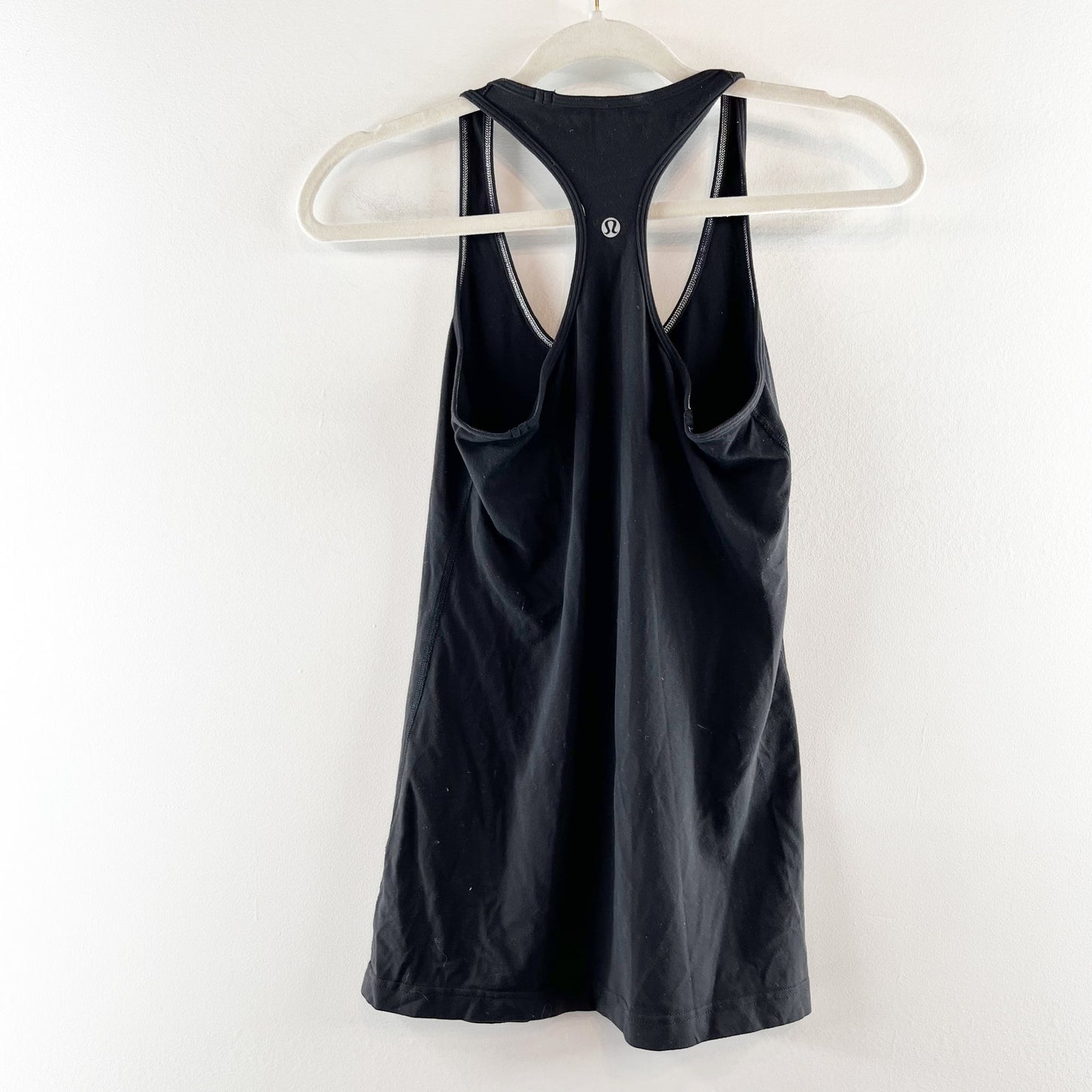 Lululemon Cool Racerback Scoopneck Tank Top Black Medium