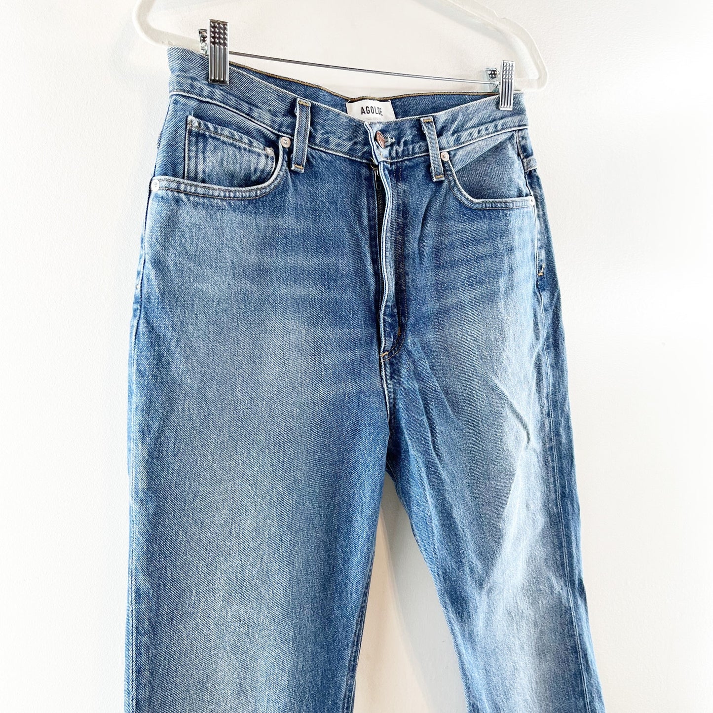 AGOLDE High Rise Cotton Vintage Flare Leg Jeans Blue 29 / 8