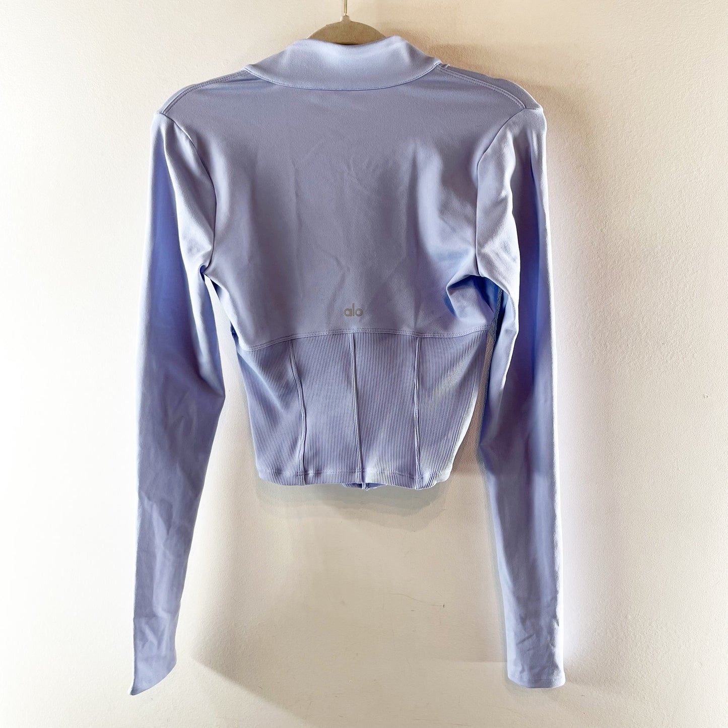 Airbrush Corset Full Zip Jacket Light Provence Blue Small
