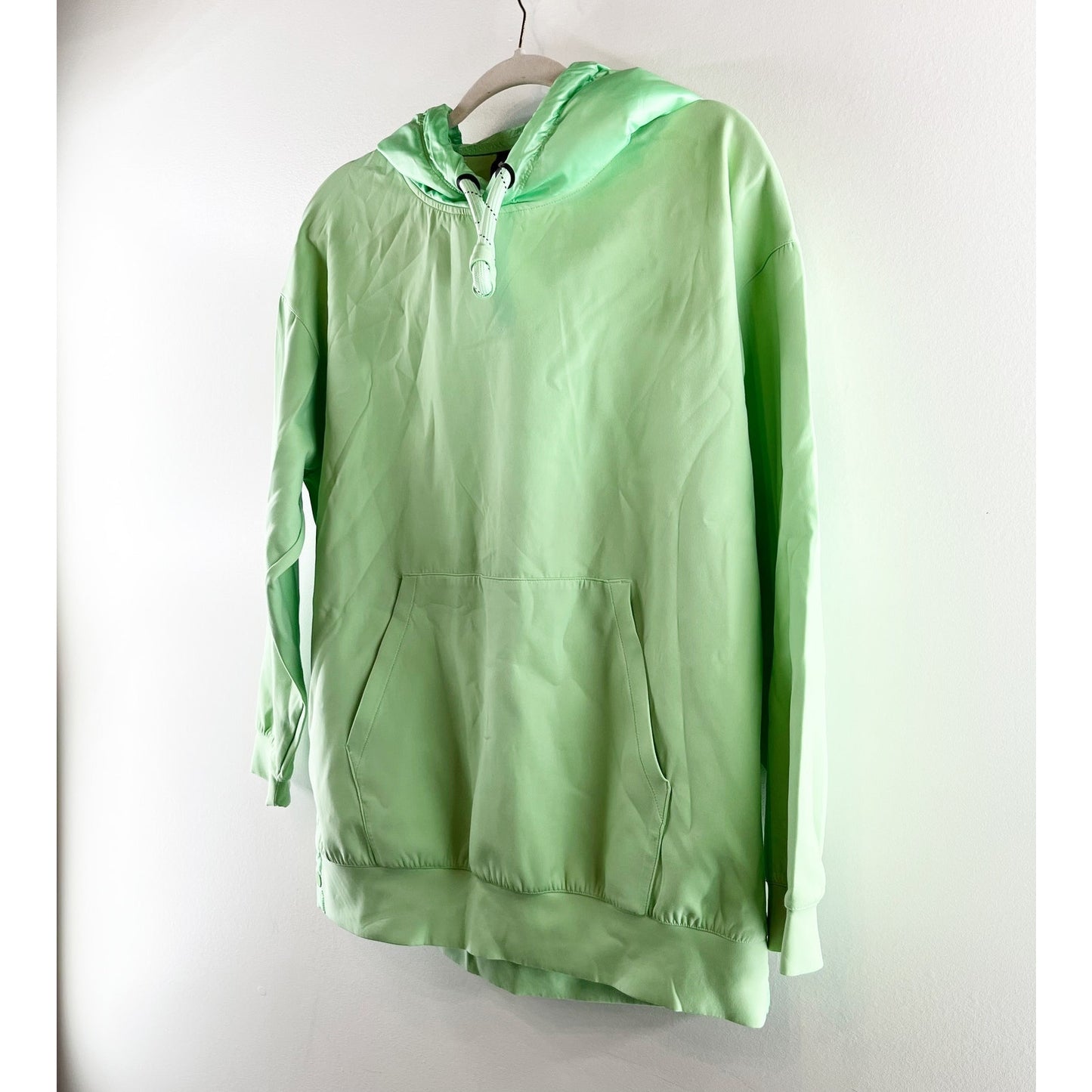 Nike Sportswear City Ready Long Sleeve Sweatshirt Pullover Hoodie Green Medium