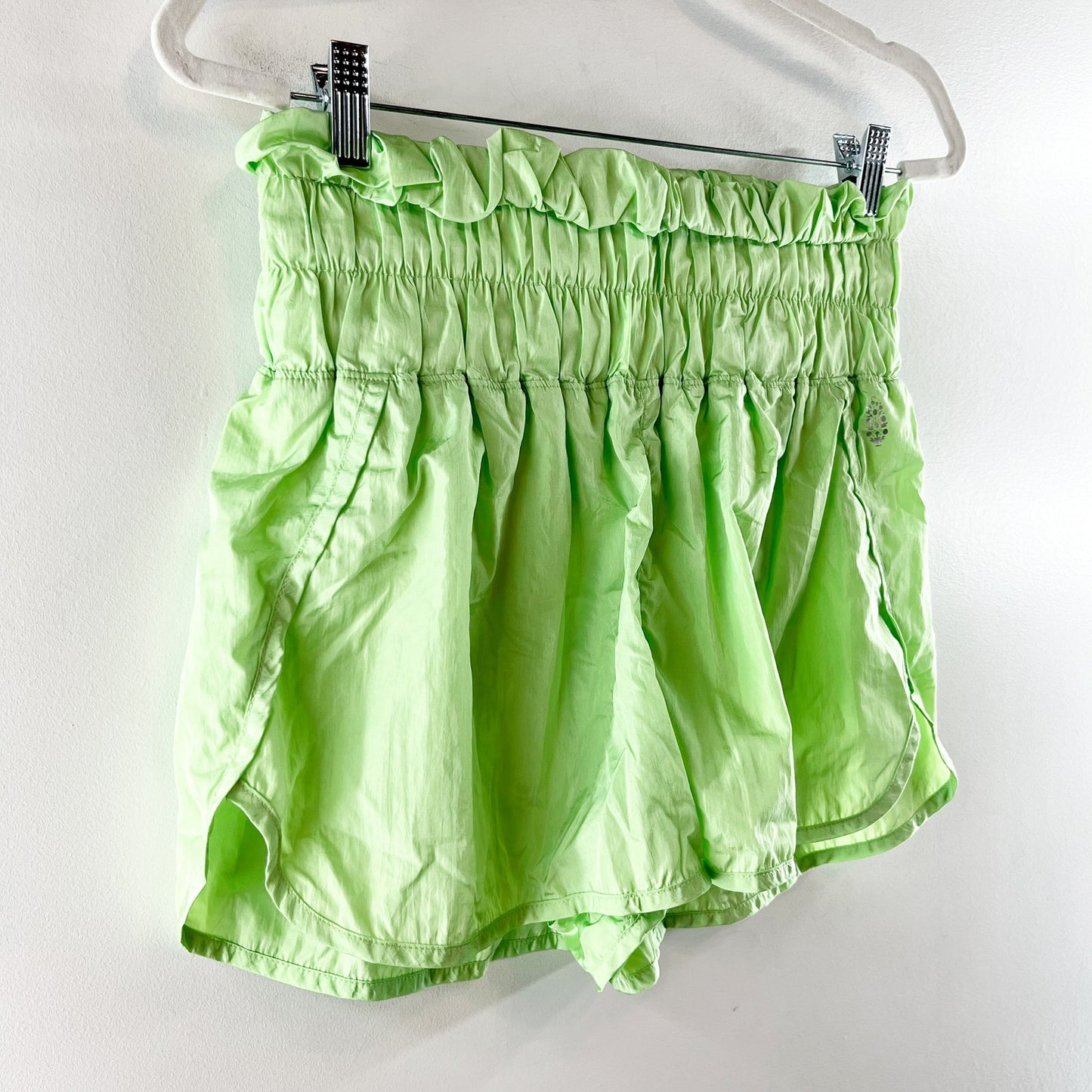 Free People Movement The Way Home Shorts Green Large