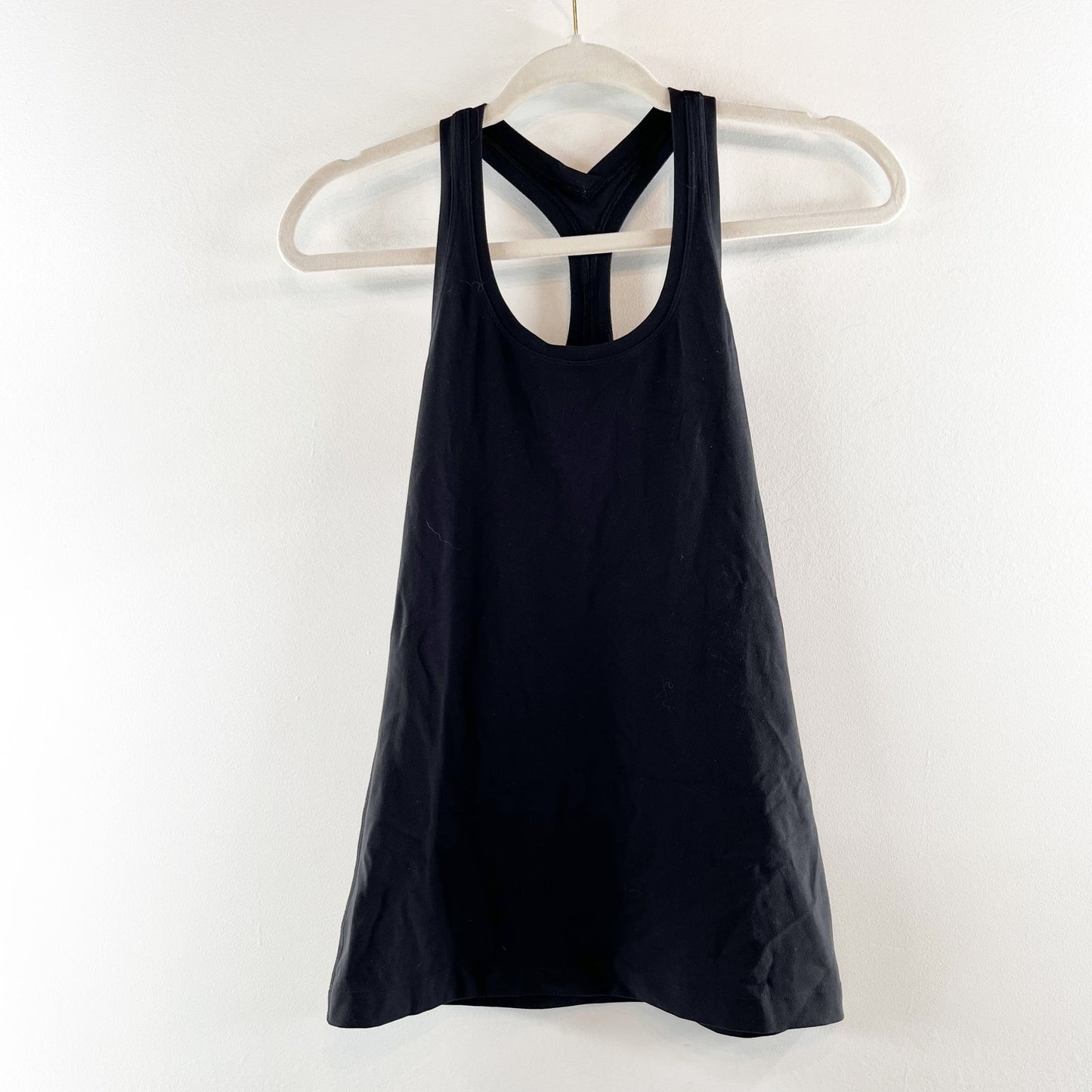 Lululemon Cool Racerback Fitted Tank Top Black Small