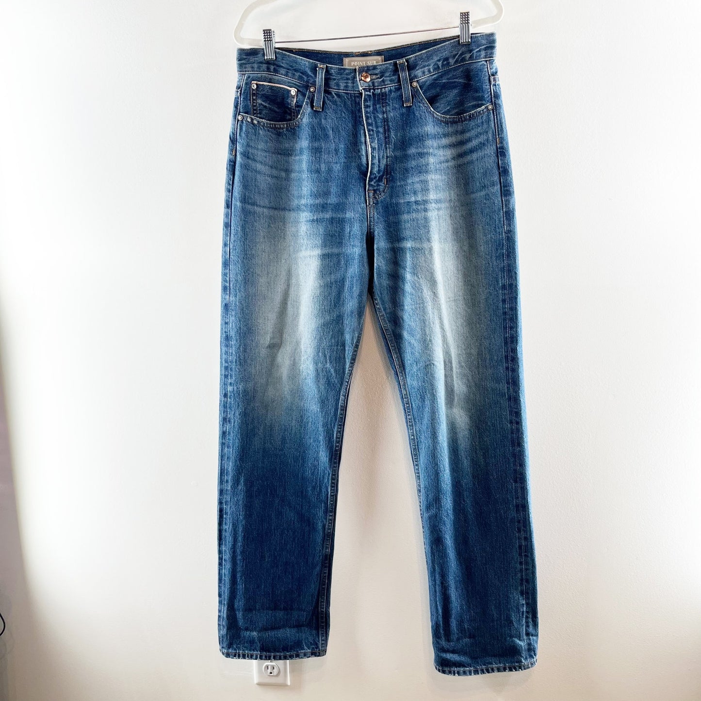 J. Crew Limited-Edition Point Sur Vista Cotton Straight Jeans Catalina Wash 30