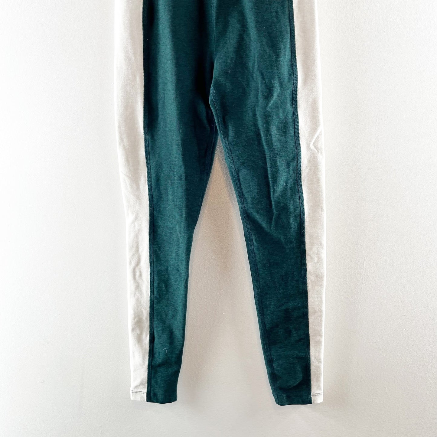 Beyond Yoga Spacedye Vitality Colorblock Legging Dark Spruce Green Eggshell S