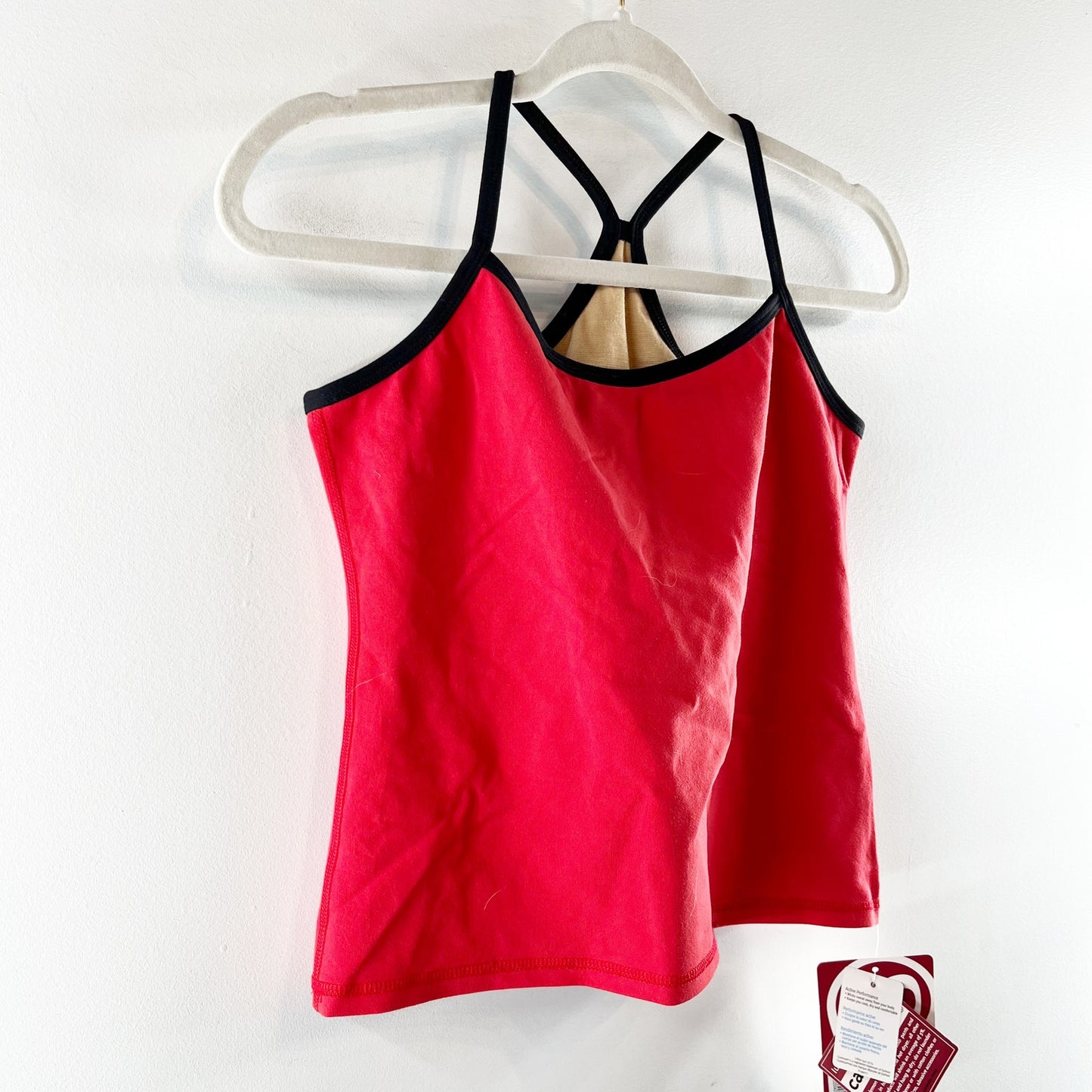 Lululemon Power Y Tank Top Red Black 8