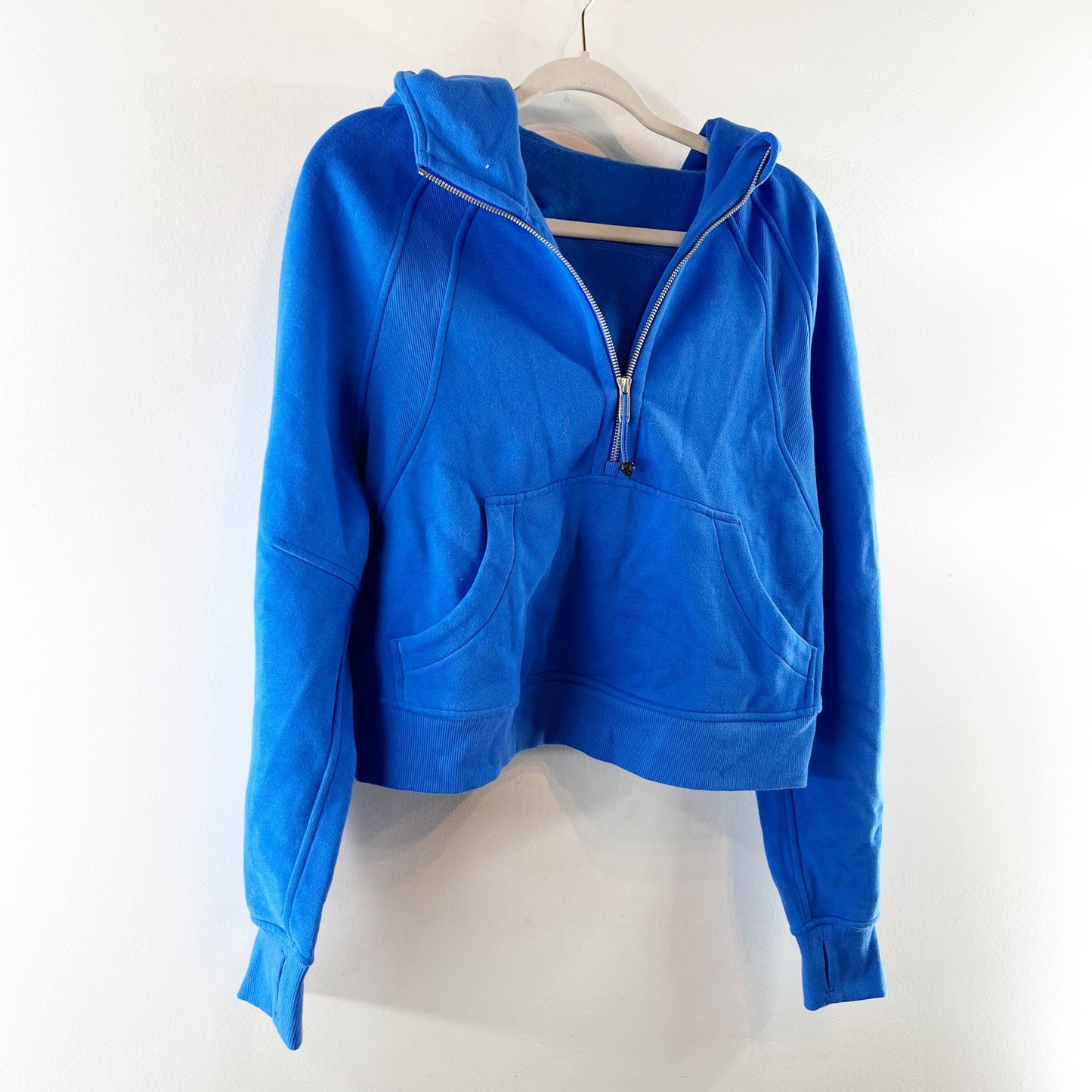 Lululemon Scuba Oversized Half-Zip Hoodie Pipe Dream Blue XS / S