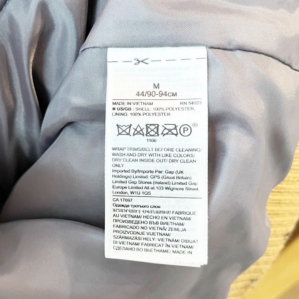 Banana Republic Full Zip Faux Fur Bomber Jacket Camel Brown Medium