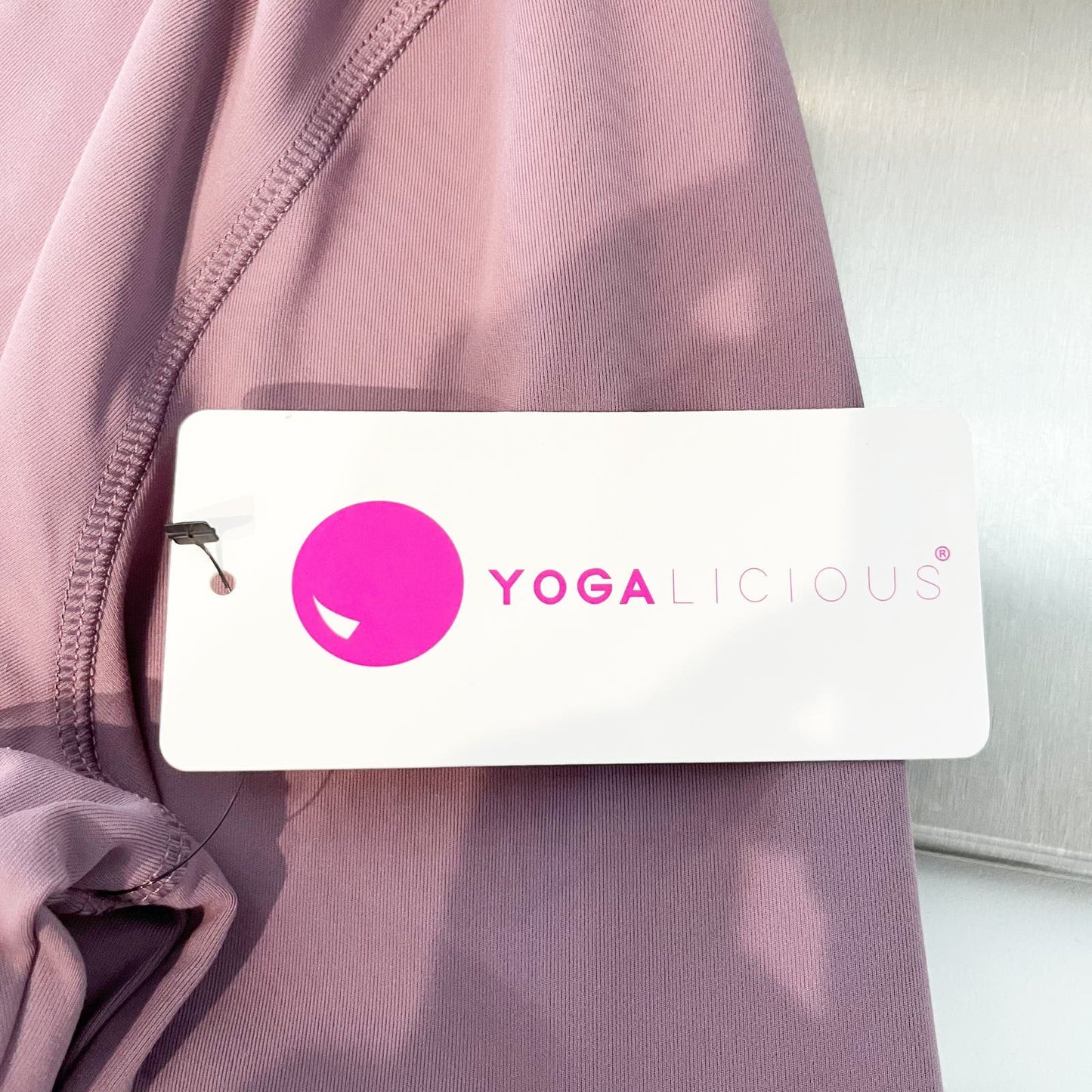 Yogalicious 1/4 Zip Long Sleeve Athletic Workout Jacket Purple Large