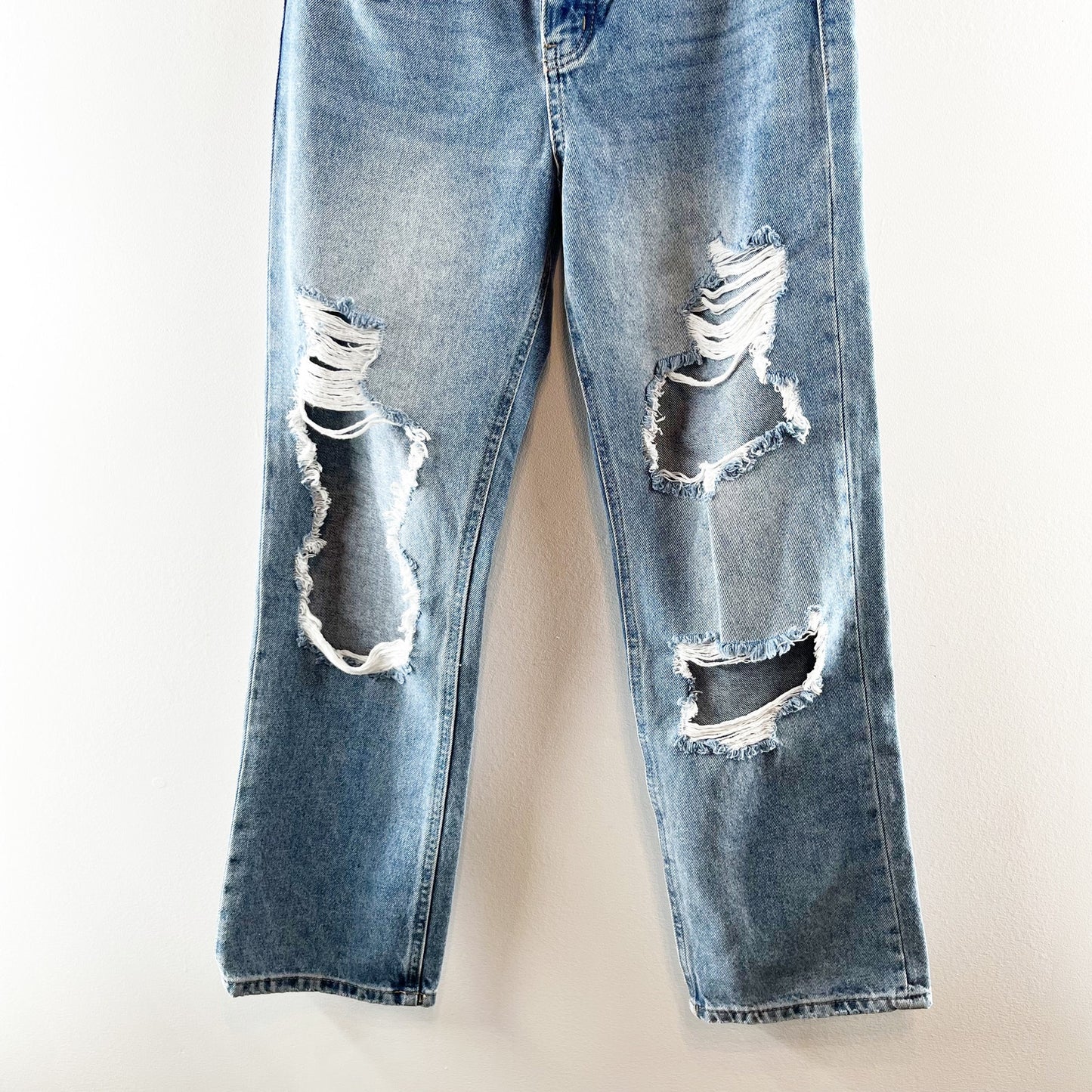 Kancan Sylvie Ultra High Rise 90's Boyfriend Jeans Blue 5 / 26