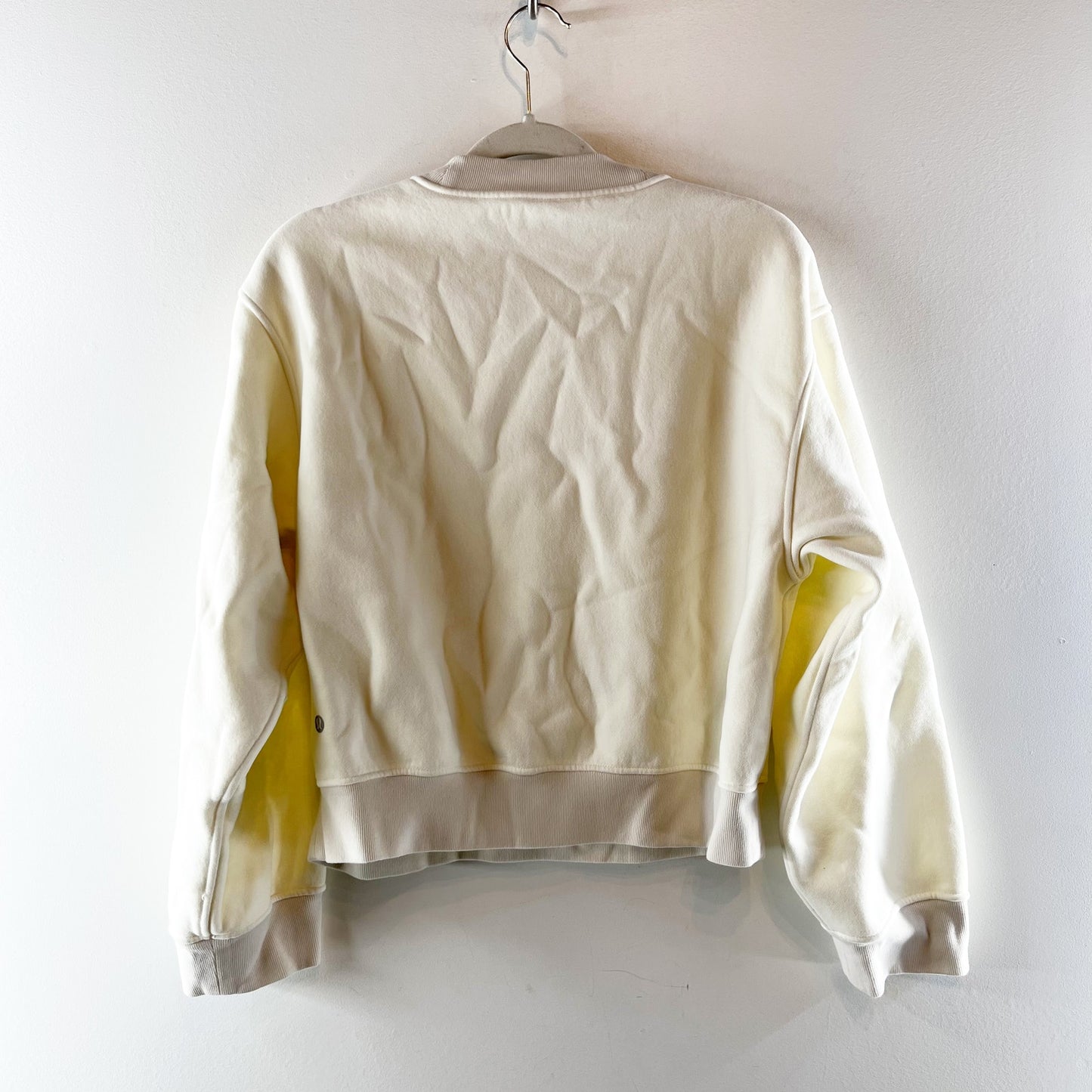Lululemon Perfectly Oversized Crewneck Sweatshirt Bone Cream Small