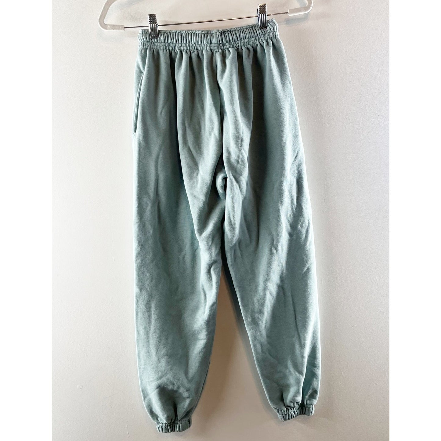 White Fox Jogger Sweatpants Green XS