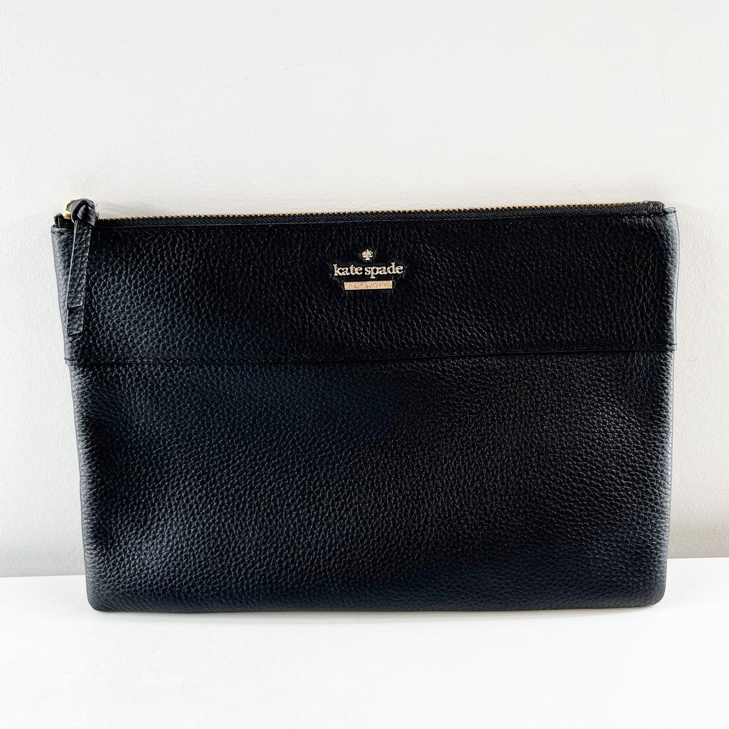 Kate Spade New York Pebble Leather Jackson Street Large Mila Wallet Pouch