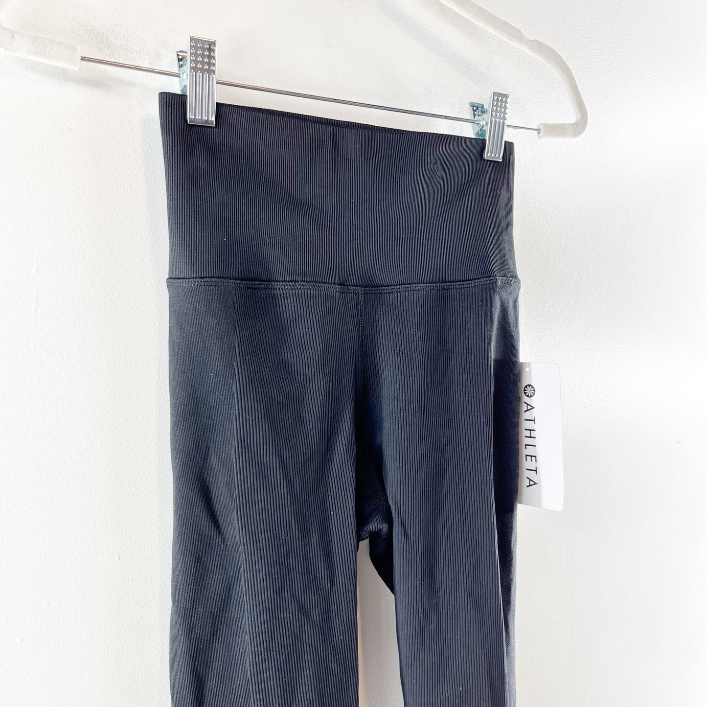Athleta High Rise Aurora Seamless Tight Leggings Black XS