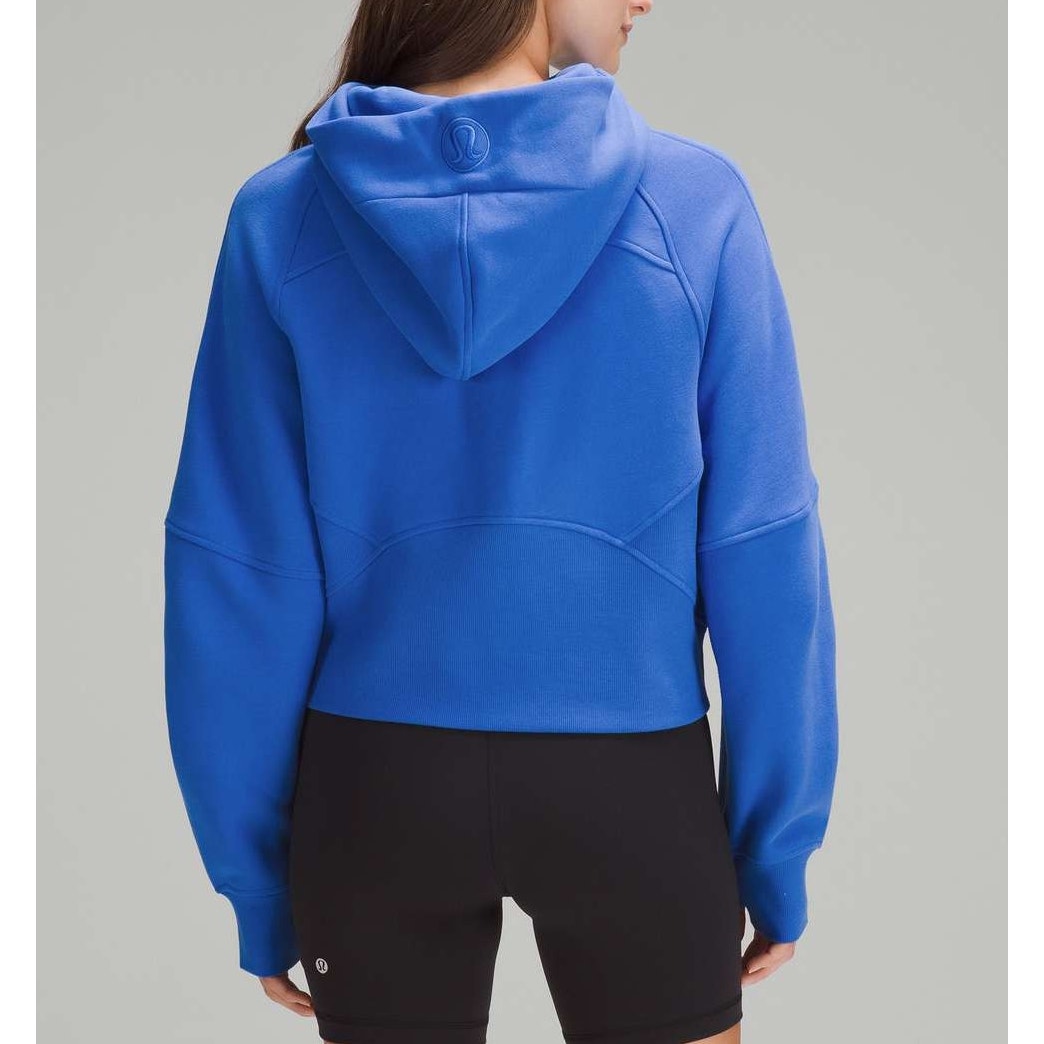Lululemon Scuba Oversized Half-Zip Hoodie Pipe Dream Blue XS / S
