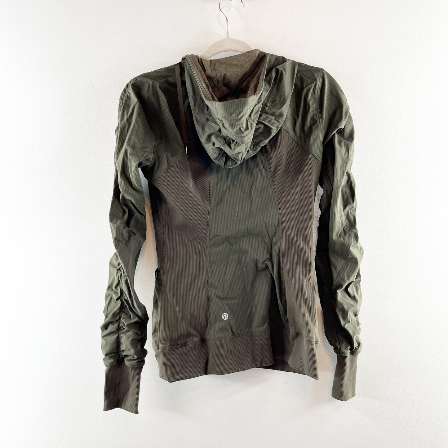 Lululemon Dance Studio Full Zip Jacket III Dark Olive Green 6
