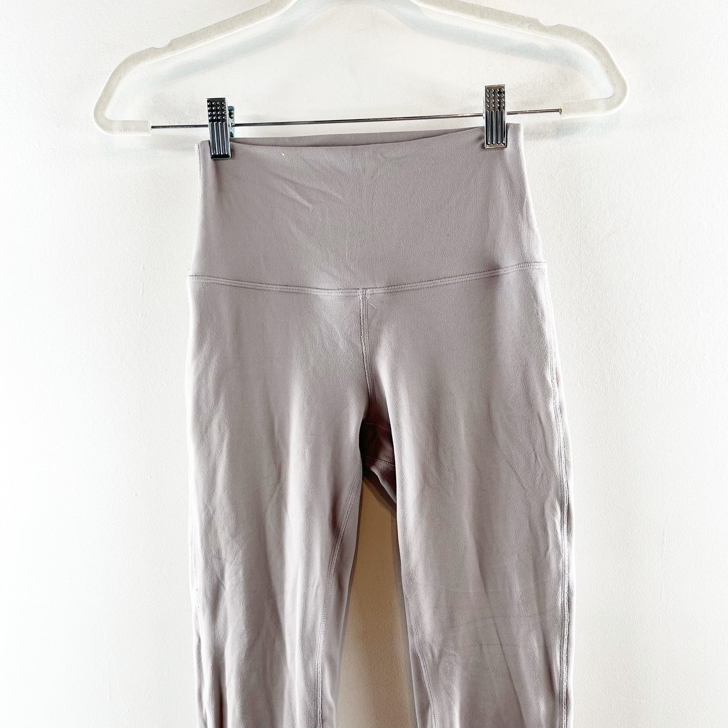 Lululemon Align Pull On High Waisted Leggings Pant II 25" Dark Chrome Gray 4