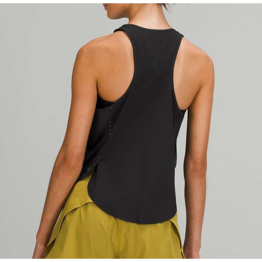Lululemon Lightweight Stretch Running Tank Top Black 4