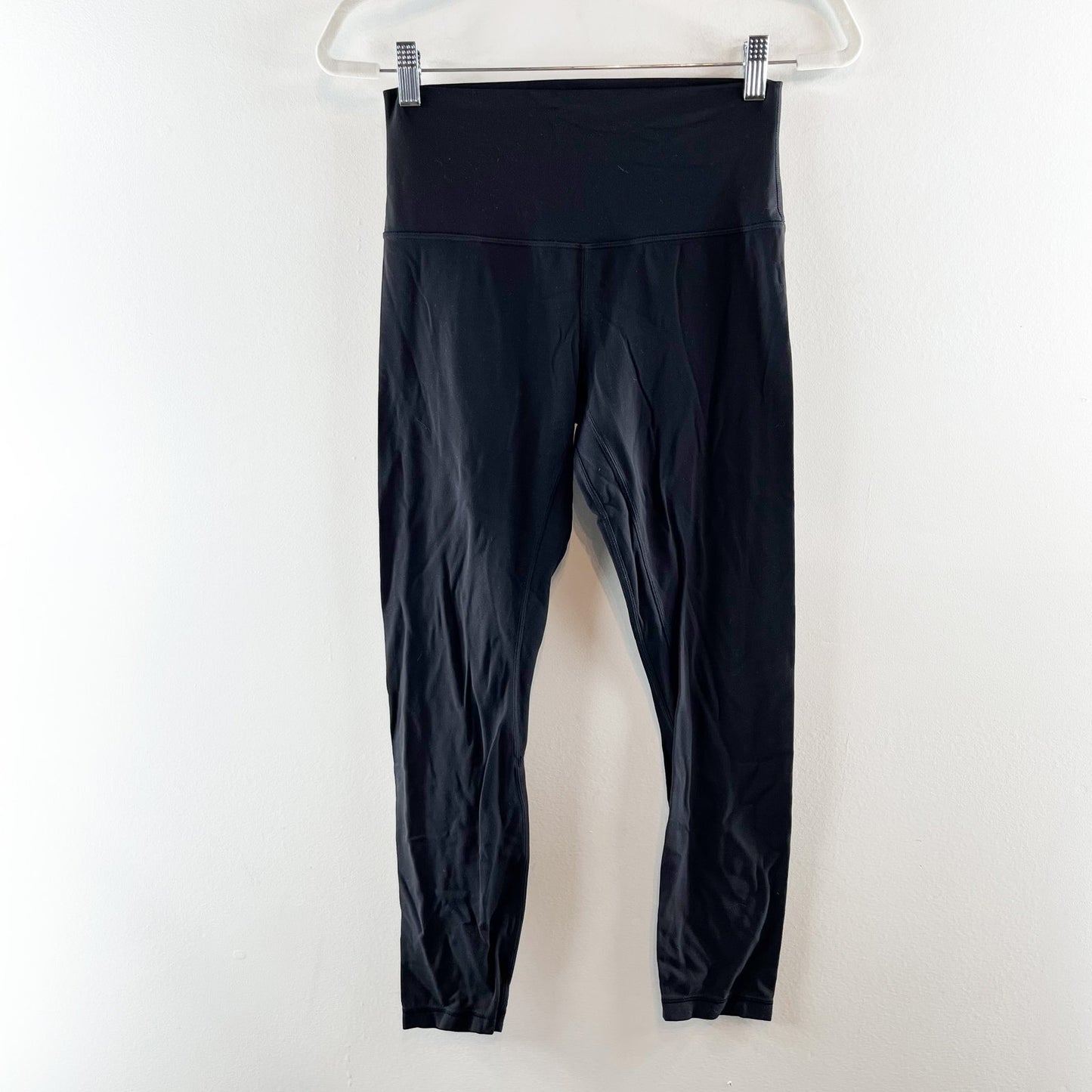 Lululemon High Rise Align Crop Leggings 23" Black 6