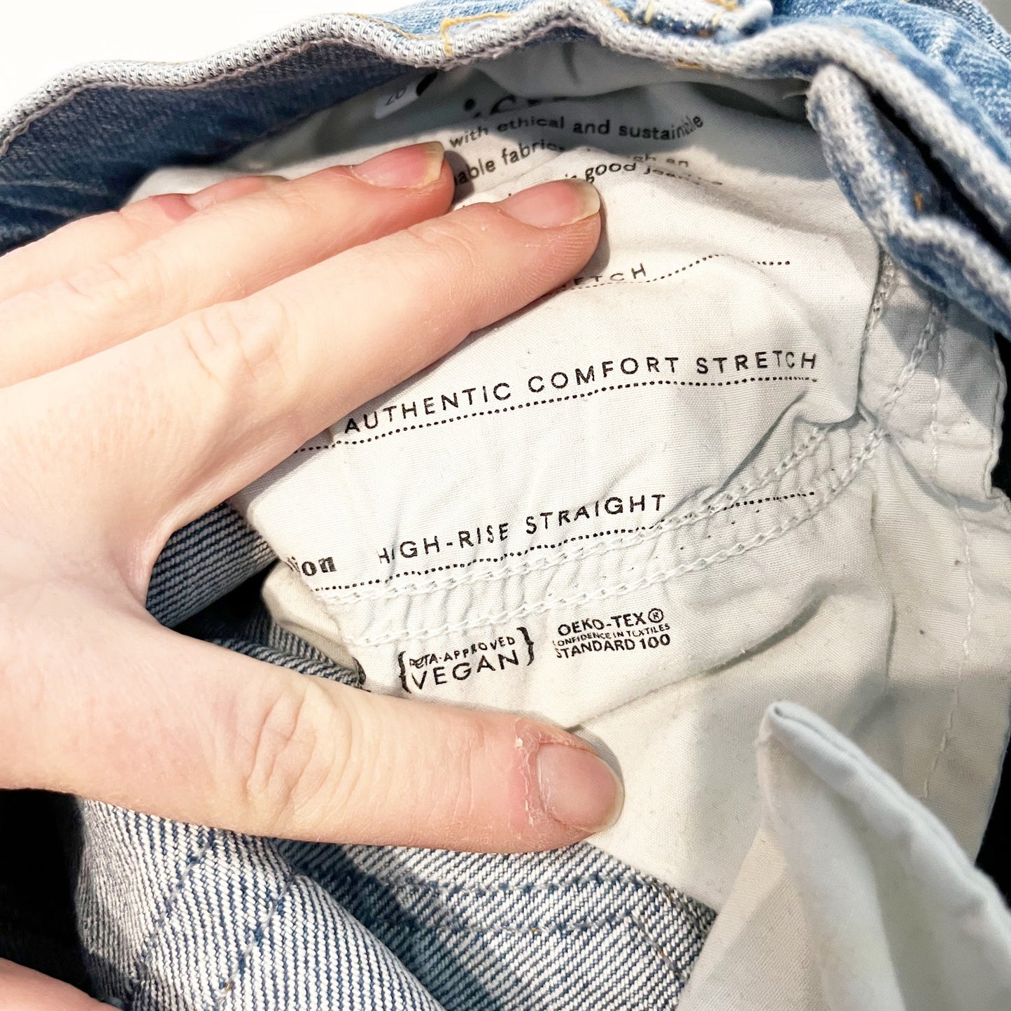 Boyish The High Rise Straight Tommy Stretch Jeans Sunshine Blue 26 / 2