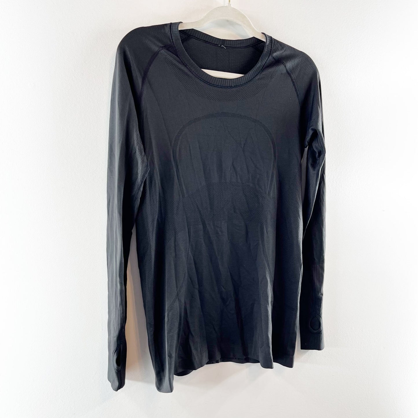 Lululemon Swiftly Tech Long Sleeve Crew Neck T-Shirt Black 10