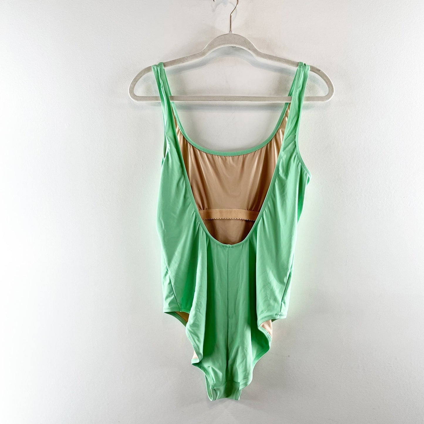 Edie Parker x J. Crew Weekend Special Graphic One-Piece Swimsuit Green 14