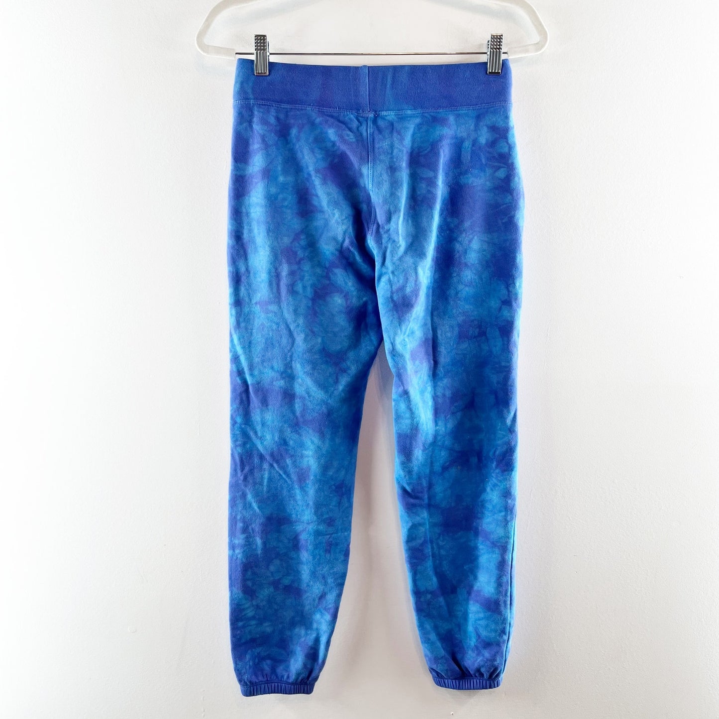 Electric & Rose High Rise Tie Dye Jogger Sweatpants Blue XS