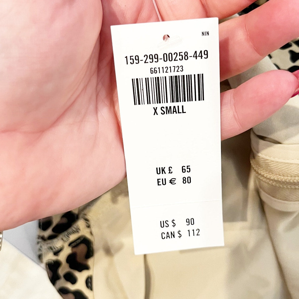 Abercrombie & Fitch The Julia Slip Midi Dress Leopard XS