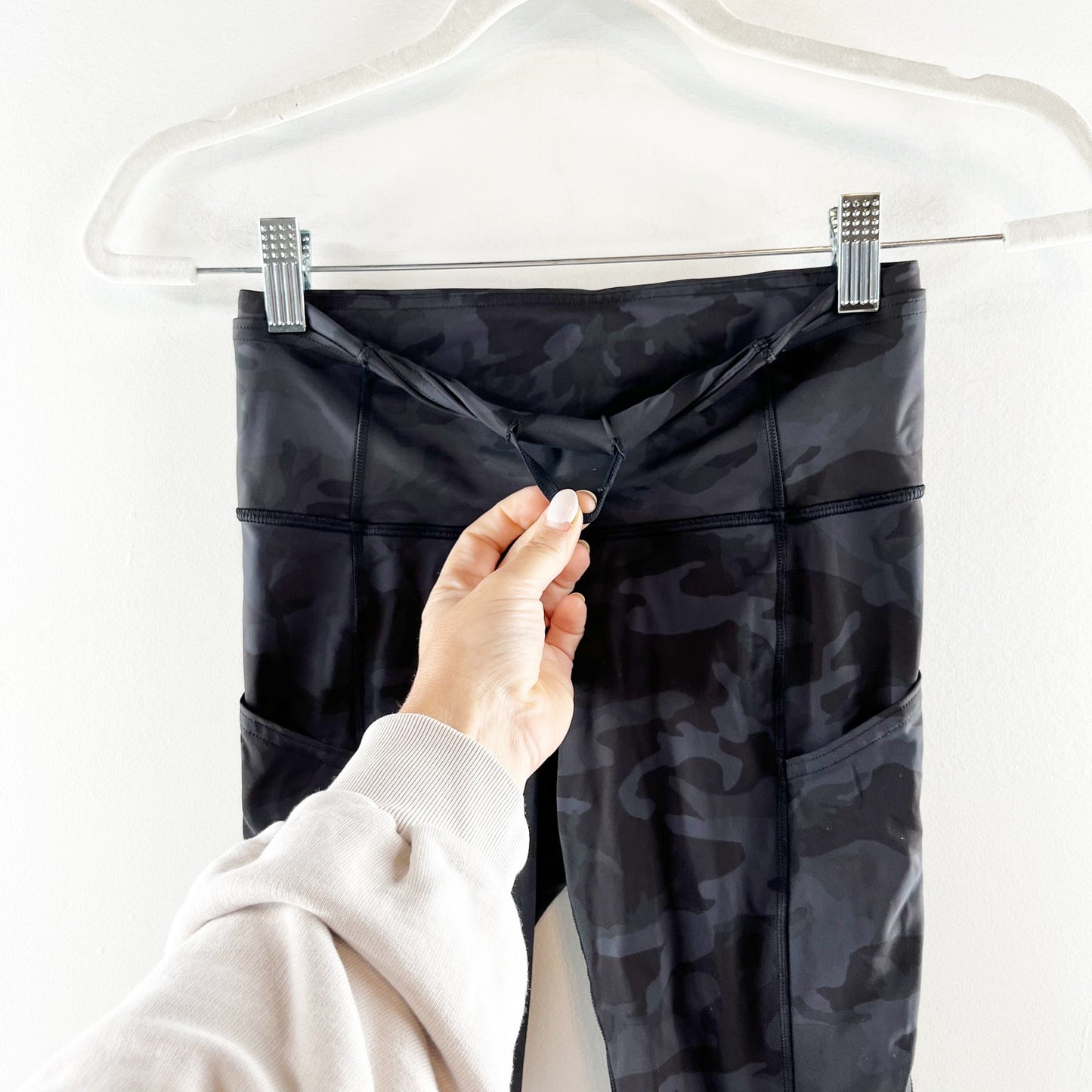 Lululemon Fast and Free Tight II 25" Nulux Heritage 365 Camo Deep Coal Multi 4