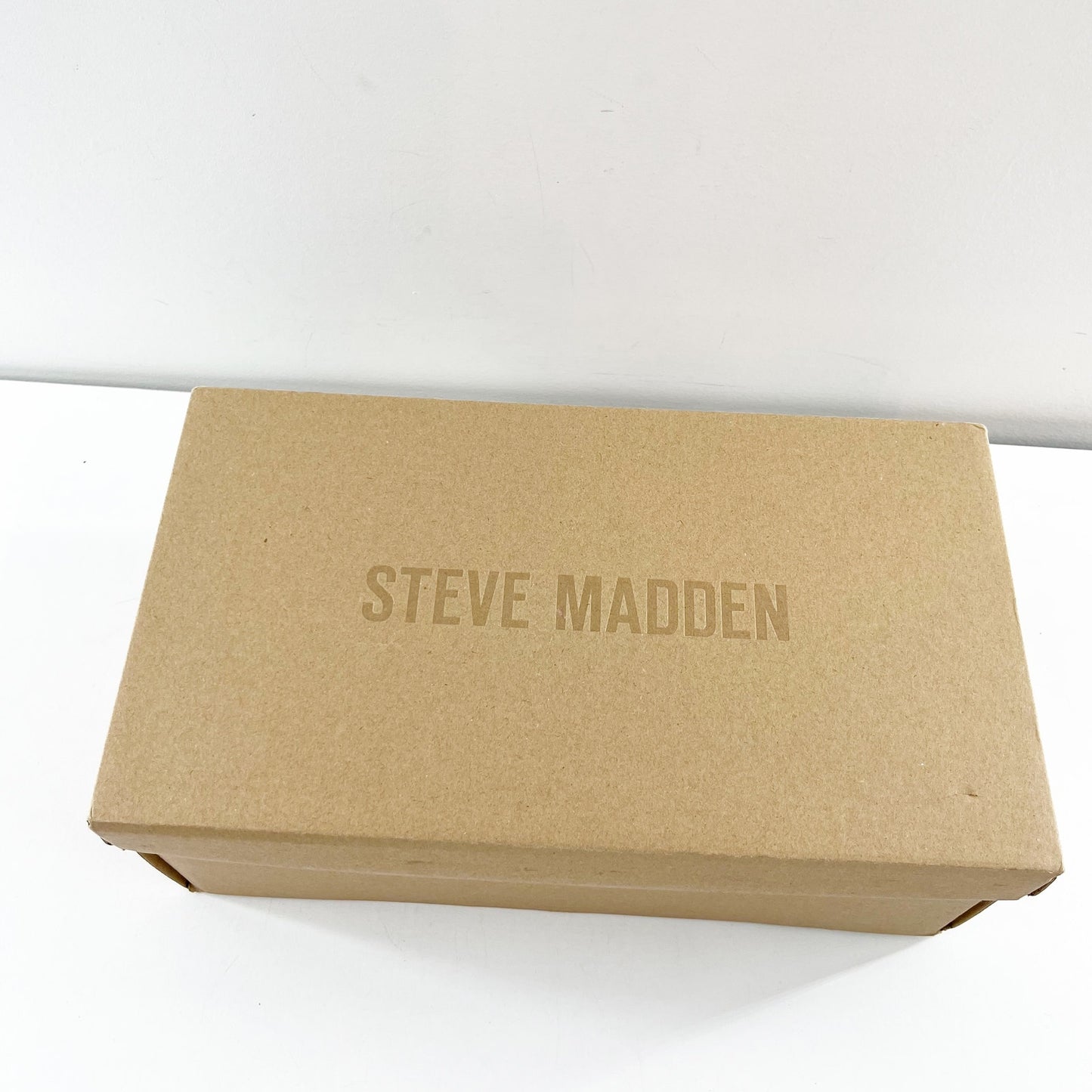 Steve Madden Shantelle Ankle Wrap Strappy Square Toe Sandals Gold Snake 8.5