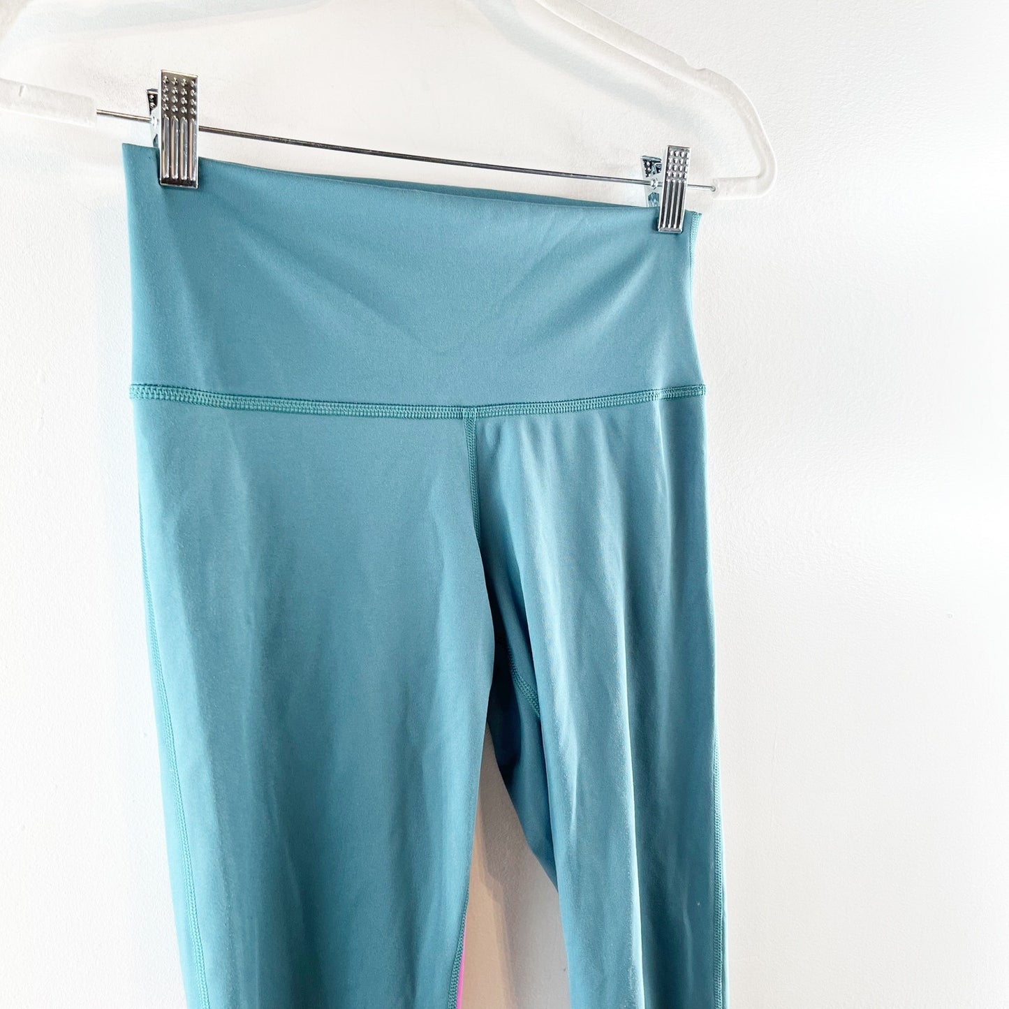 Cotopaxi High Rise Mariposa Leggings Colorblock Submarine Green Small
