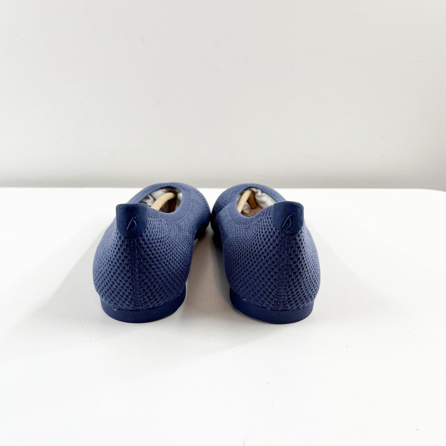 Allbirds Tree Breezer Point Ballet Knit Flats Hazy Indigo Blue 7