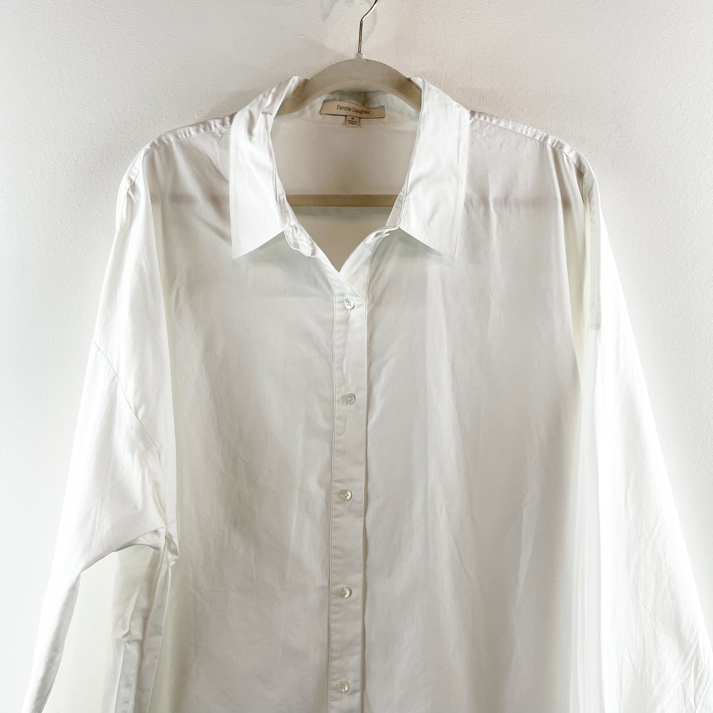 Favorite Daughter The Doors Always Open Ex Boyfriend Button Up Shirt White XL