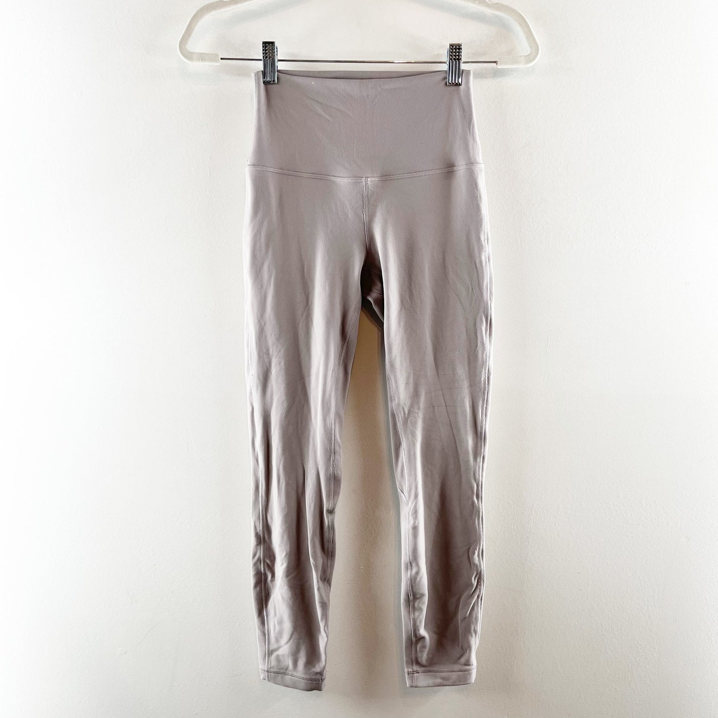 Lululemon Align Pull On High Waisted Leggings Pant II 25" Dark Chrome Gray 4