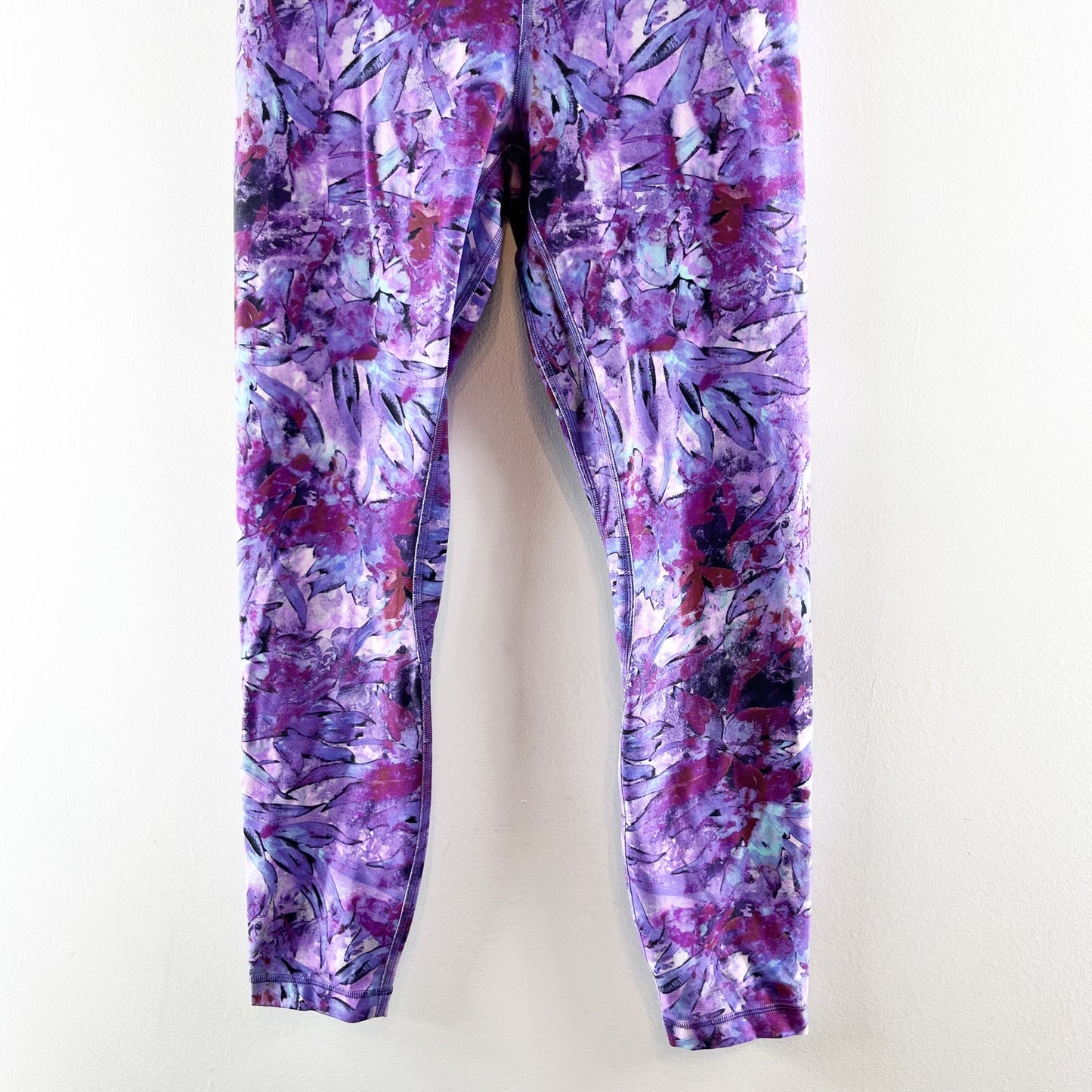 Lululemon Align High-Rise Leggings Pants 25" Iridescent Floral Multi Purple 6