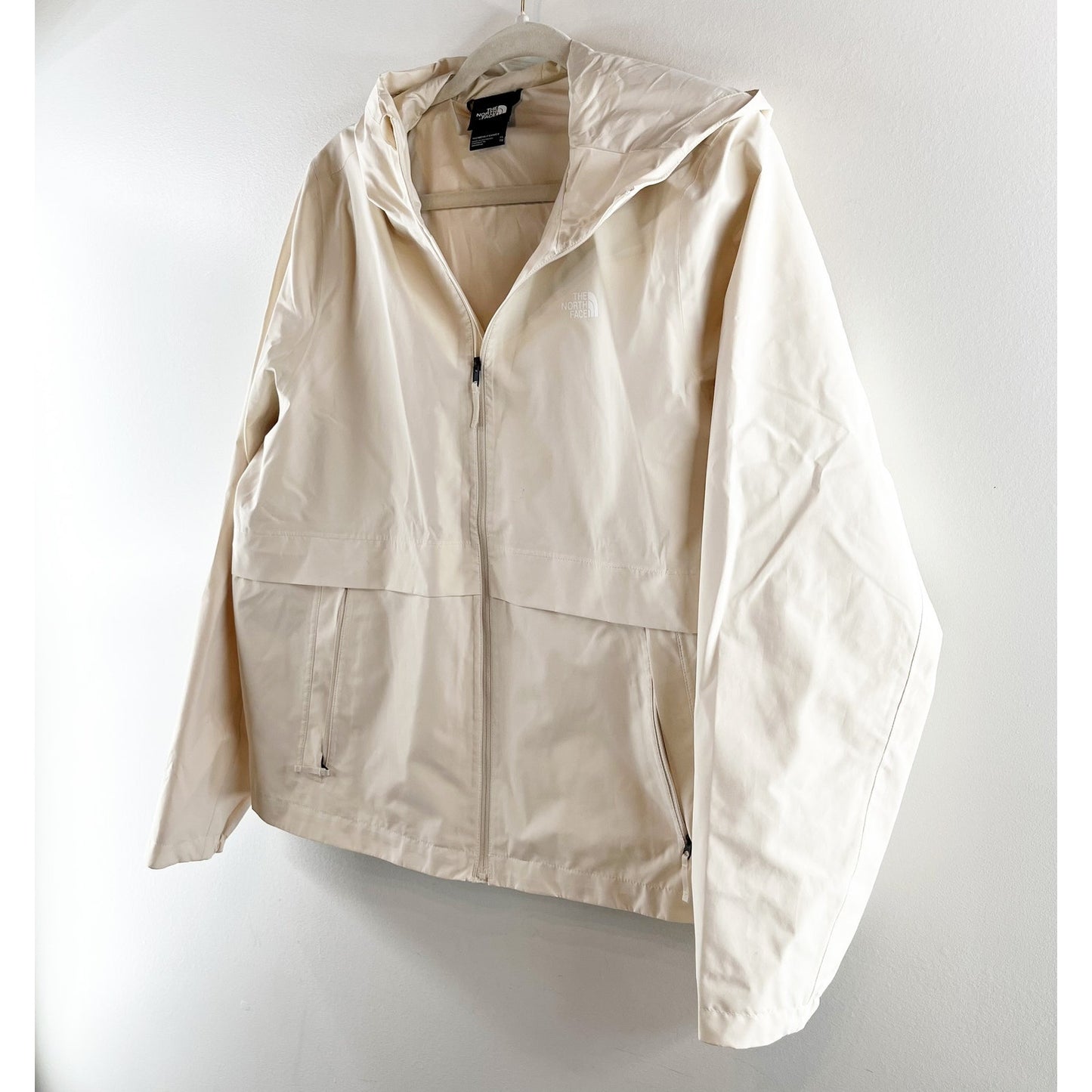 The North Face Hanging Lake Anorak Rain Coat Jacket Cream XL